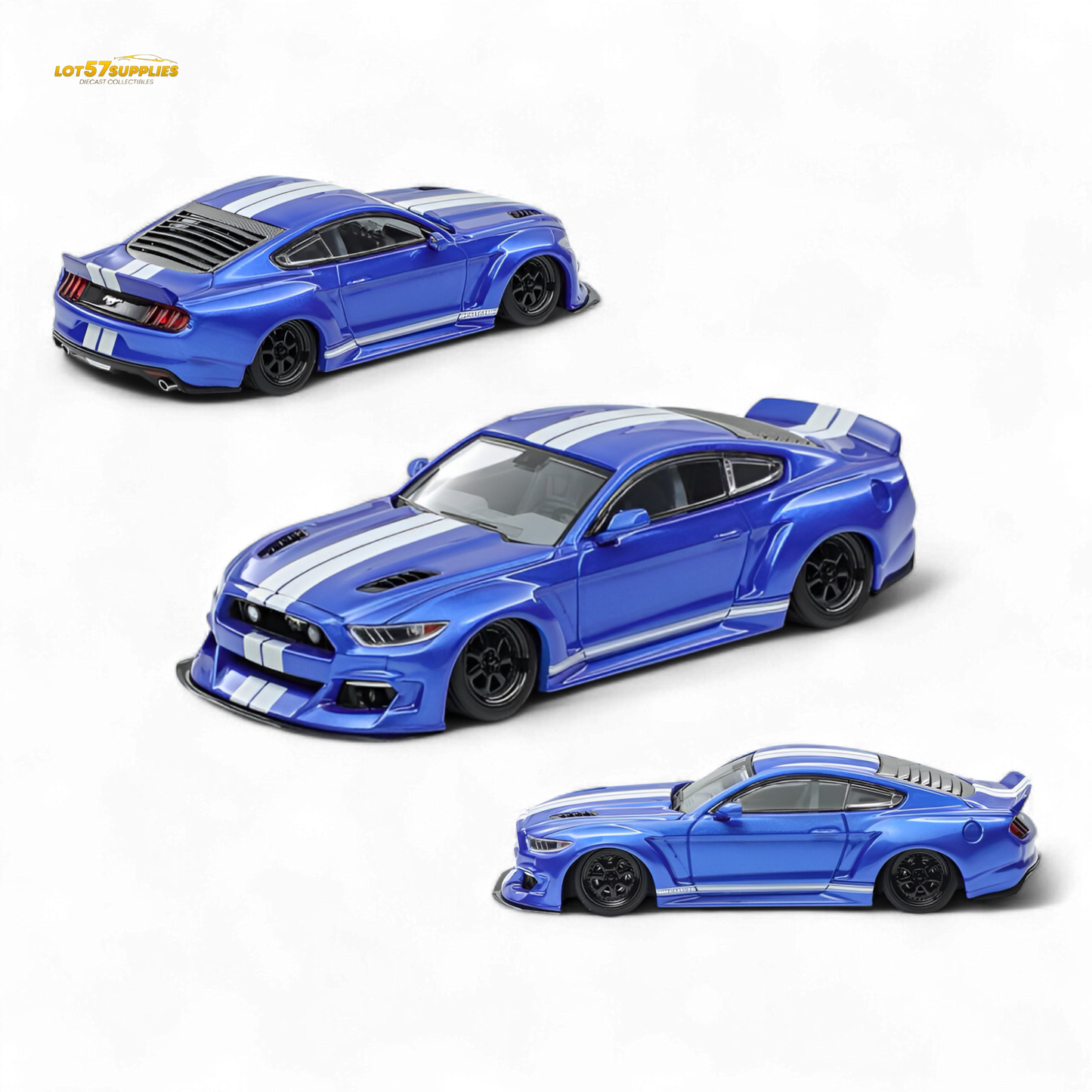 (Pre-Order) Liberty 64 Mustang Widebody Kit 1:64