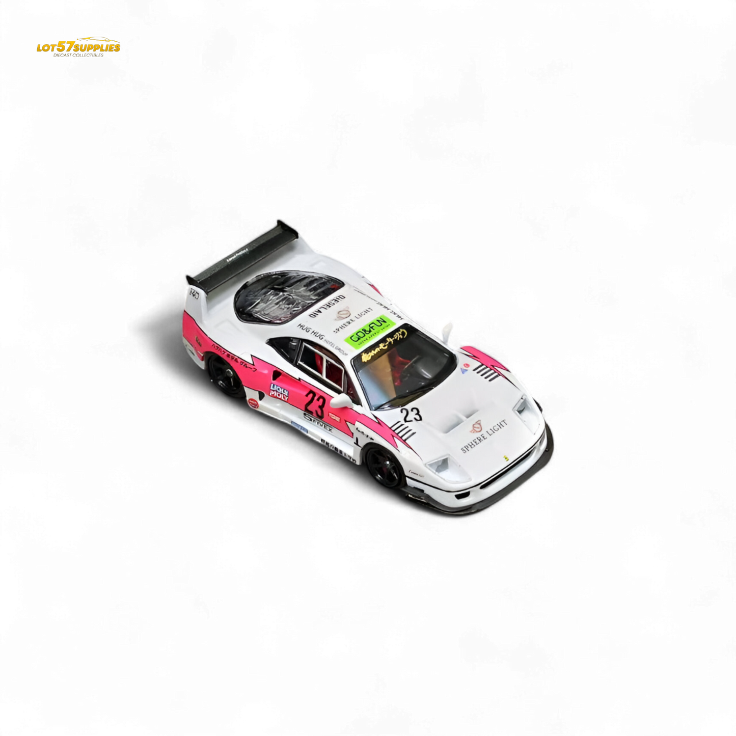 (Pre-Order) Ghost Player LBWK F40 - Pink Flash #23 1:64