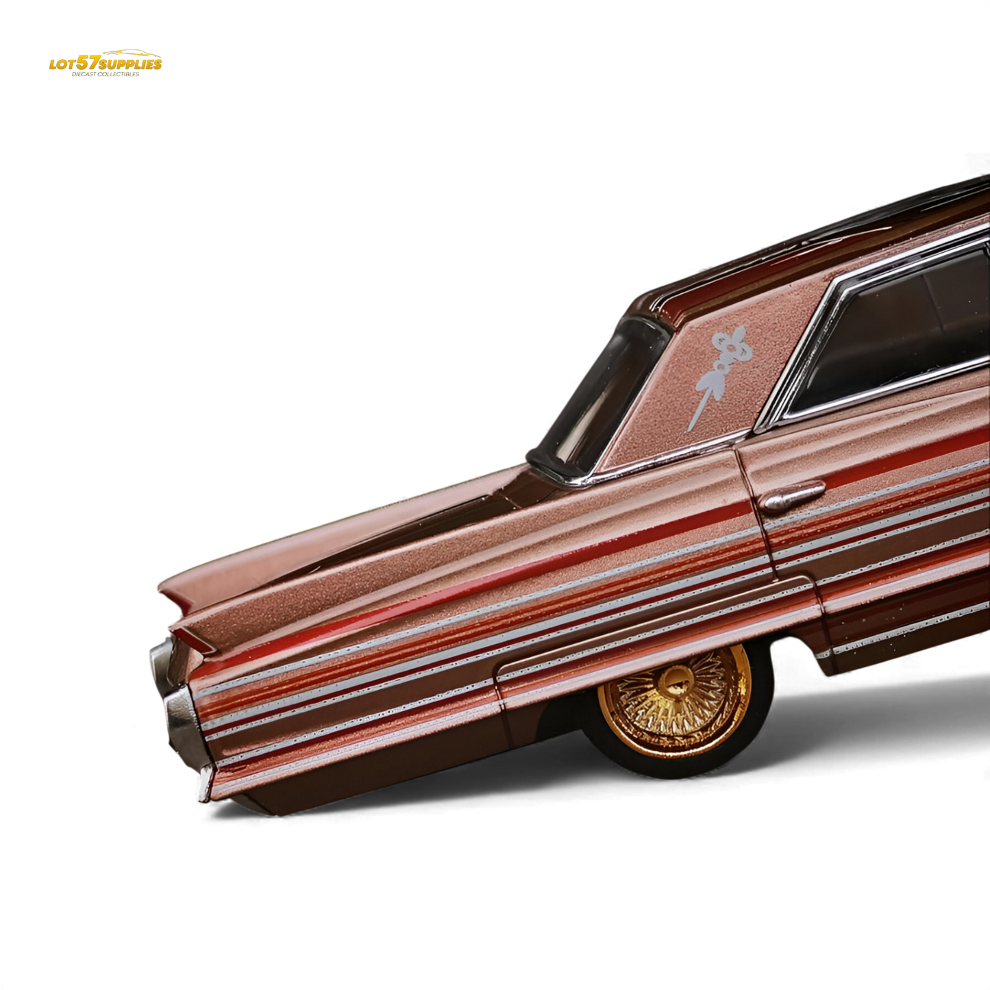 (Pre-Order) MK Miniatures Cadillac Diwei US West Coast Wind - Metallic Red Copper 1:64