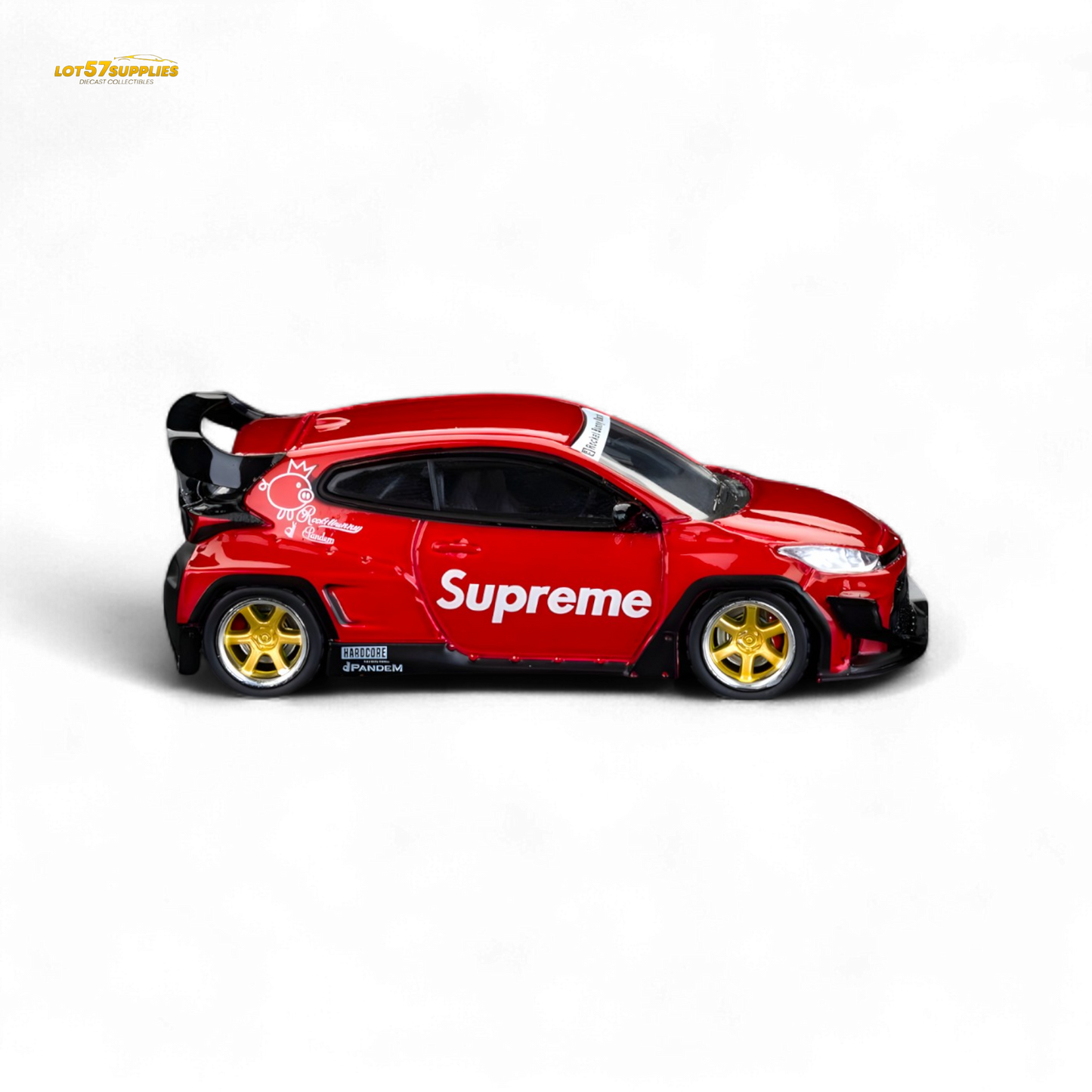 ET Model x Fuji Toyota Yaris GR Pandem S u p r e m e  Livery 1:64