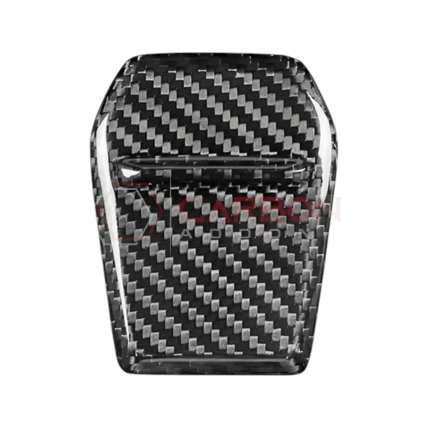 Real Carbon Fiber Seat Recliner Trim Covers for 2024+ Ford Mustang (2-Piece Set)