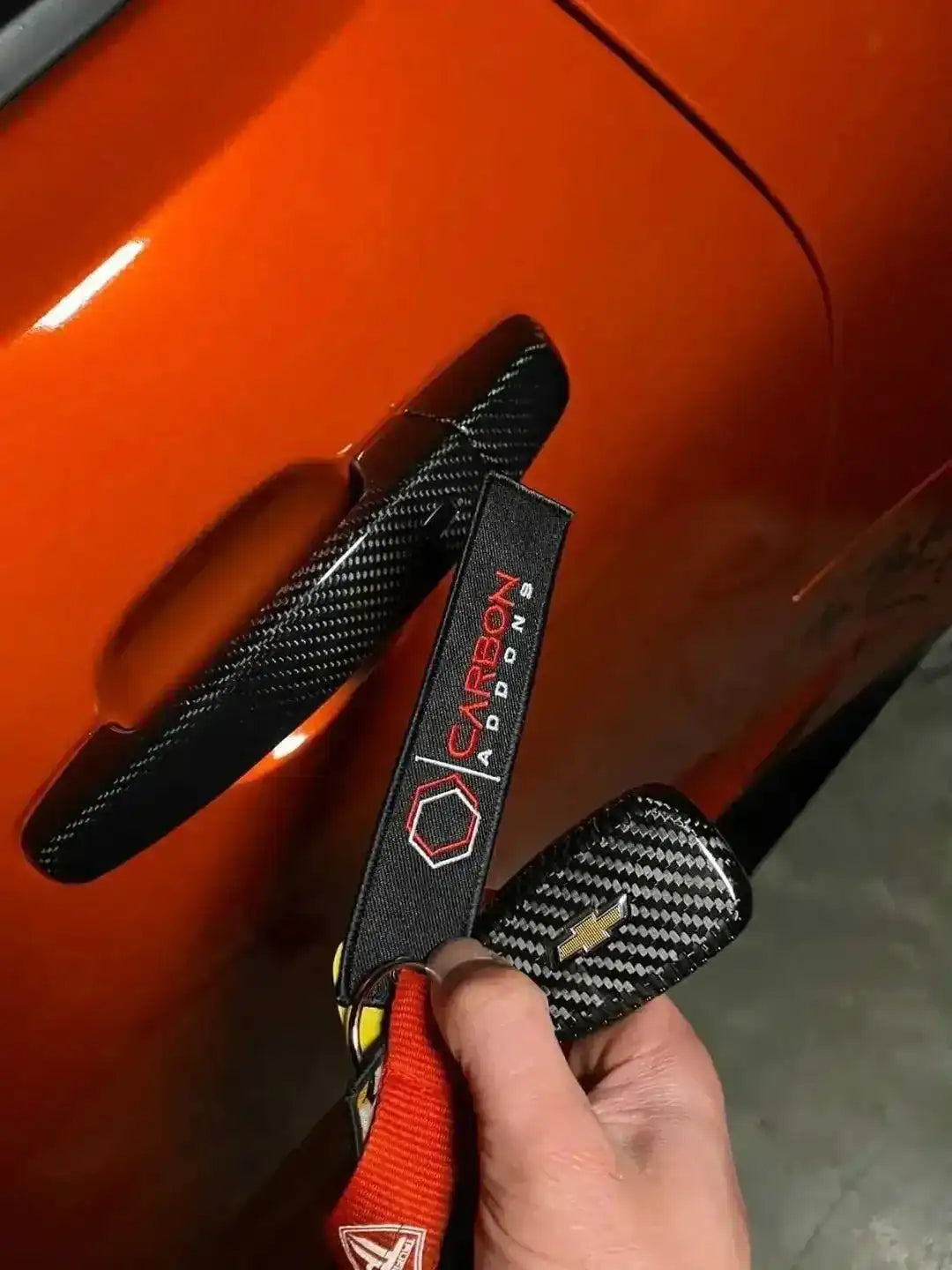 Carbonaddons Jet Tag Keychain