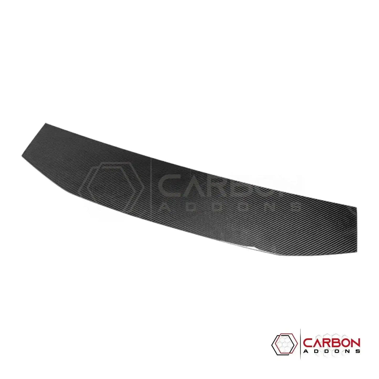 Real Carbon Fiber Lower Trunk Panel Cover for 2024+ Ford Mustang