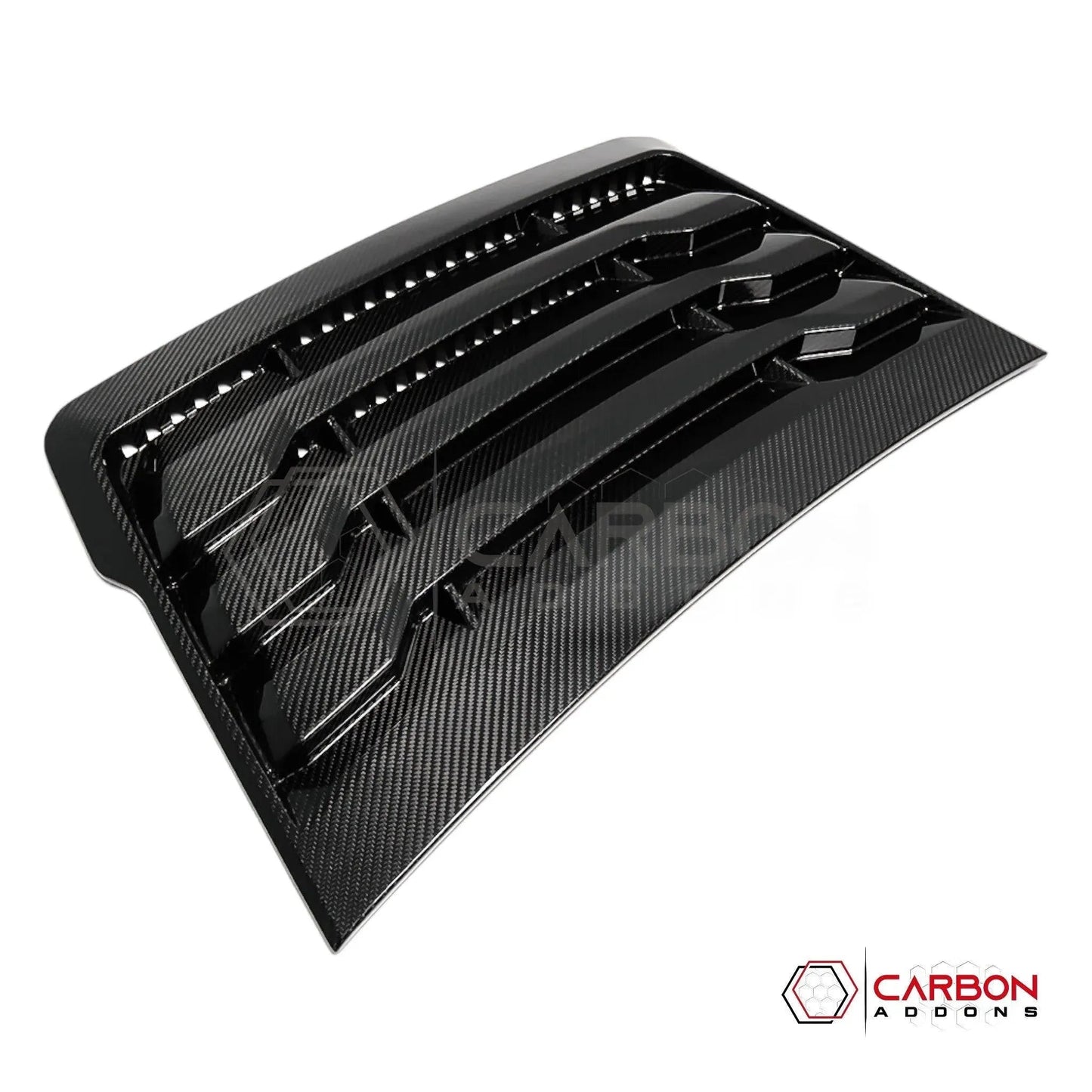 F150 Raptor 2015-2020 Hood Vent Hard Carbon Fiber Cover
