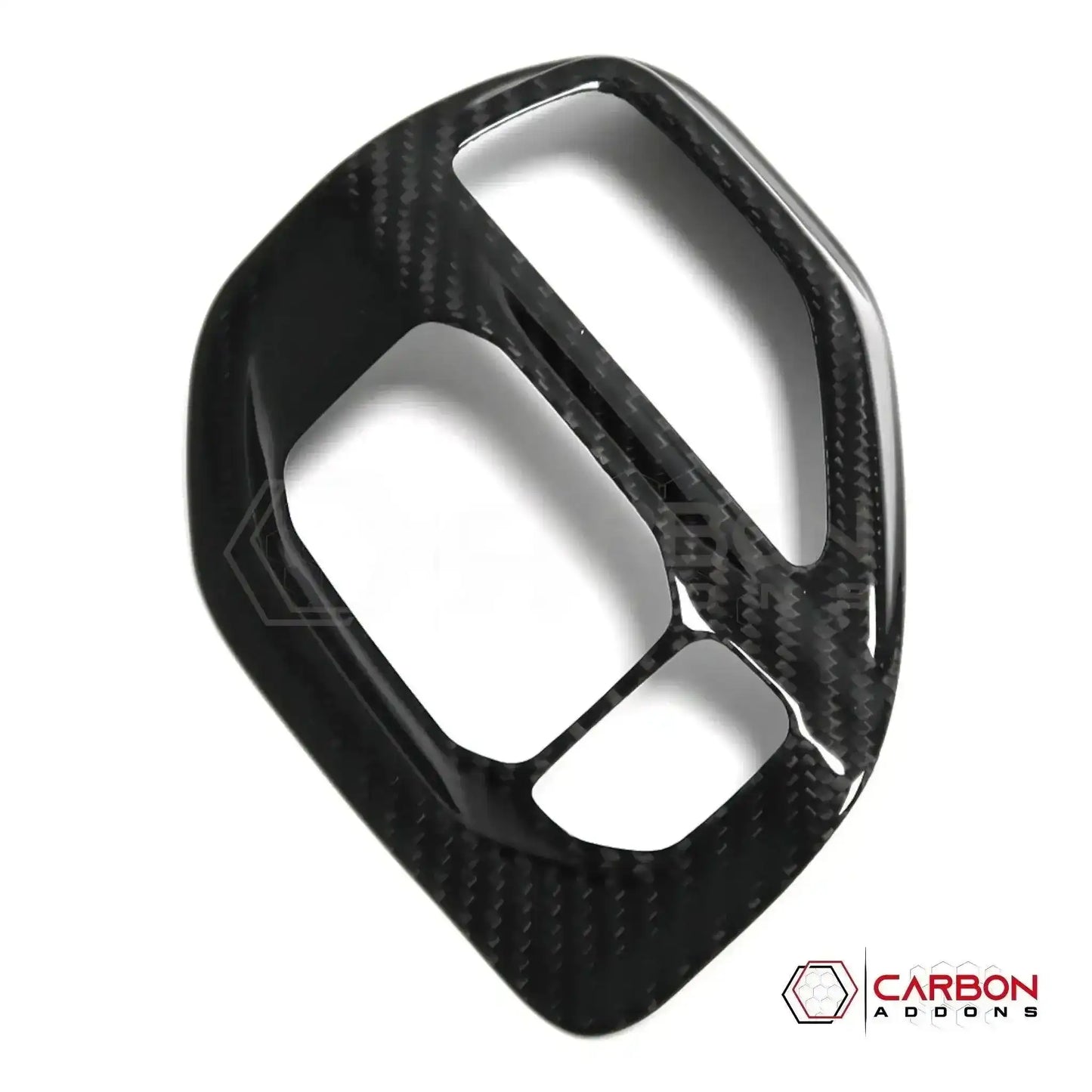 2019+ RAM 1500 TRX/RHO Driving Mode Selector Button Trim Hard Carbon Fiber Cover