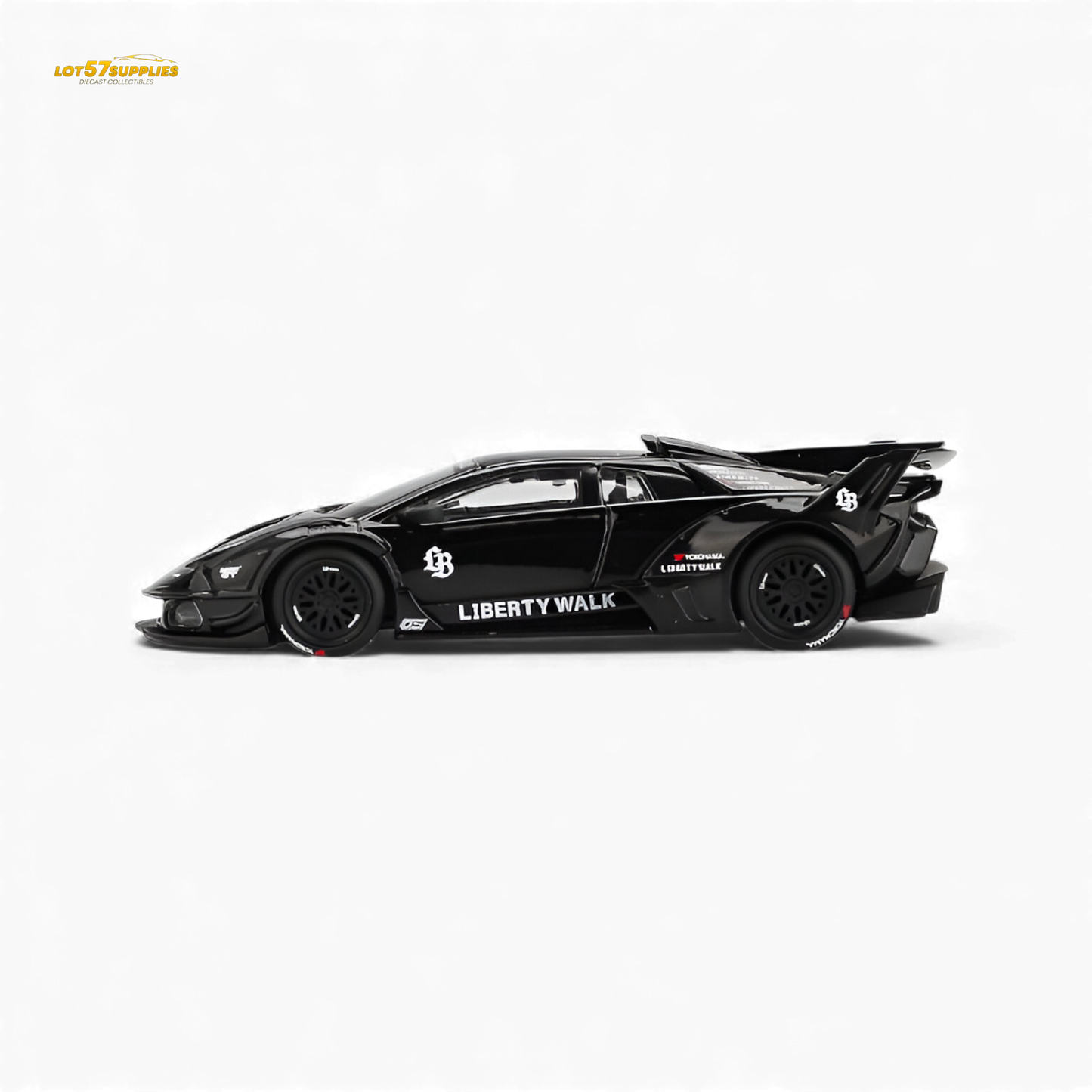 (Pre-Order) Mini GT Lamborghini Murcielago GT Evo Black 1:64