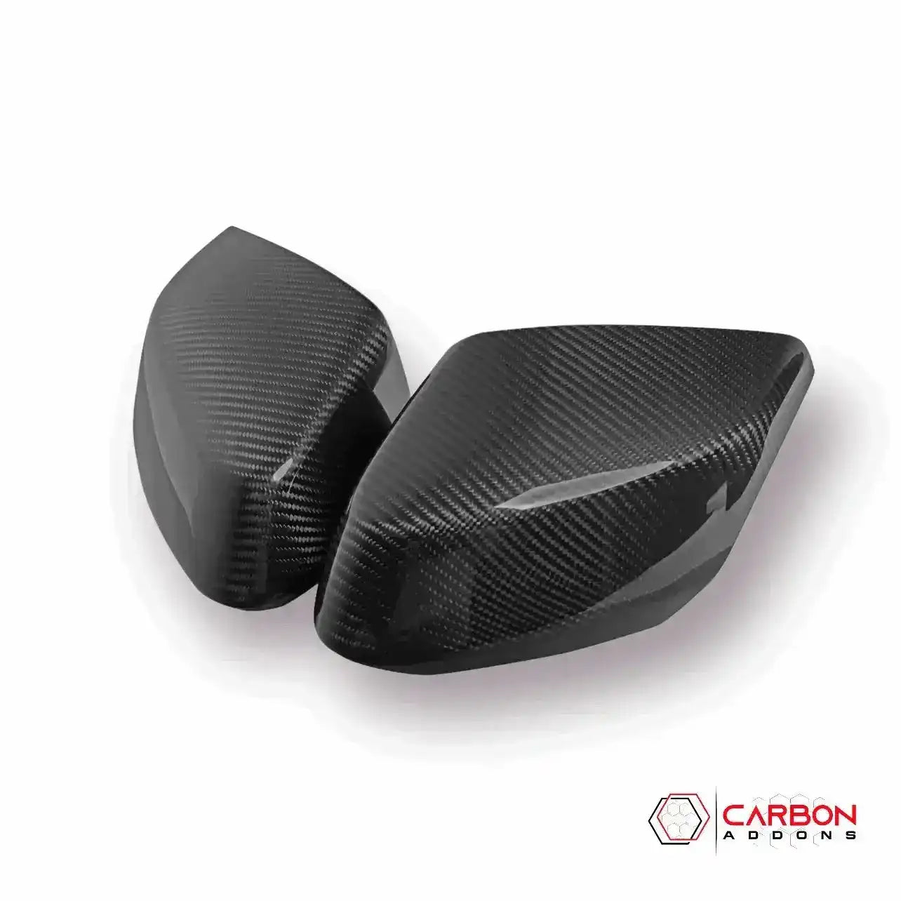 C8 Corvette Real Carbon Fiber Exterior Mirror Covers | Exterior Upgrade (2020–2027)