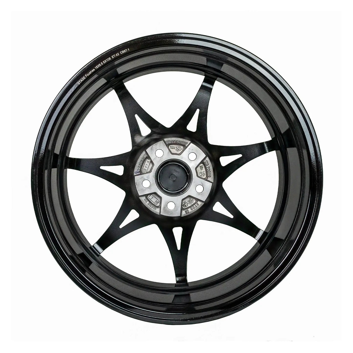 Foushee 18x8.5 +42mm 5x112 CB: 73.1 Color: Black