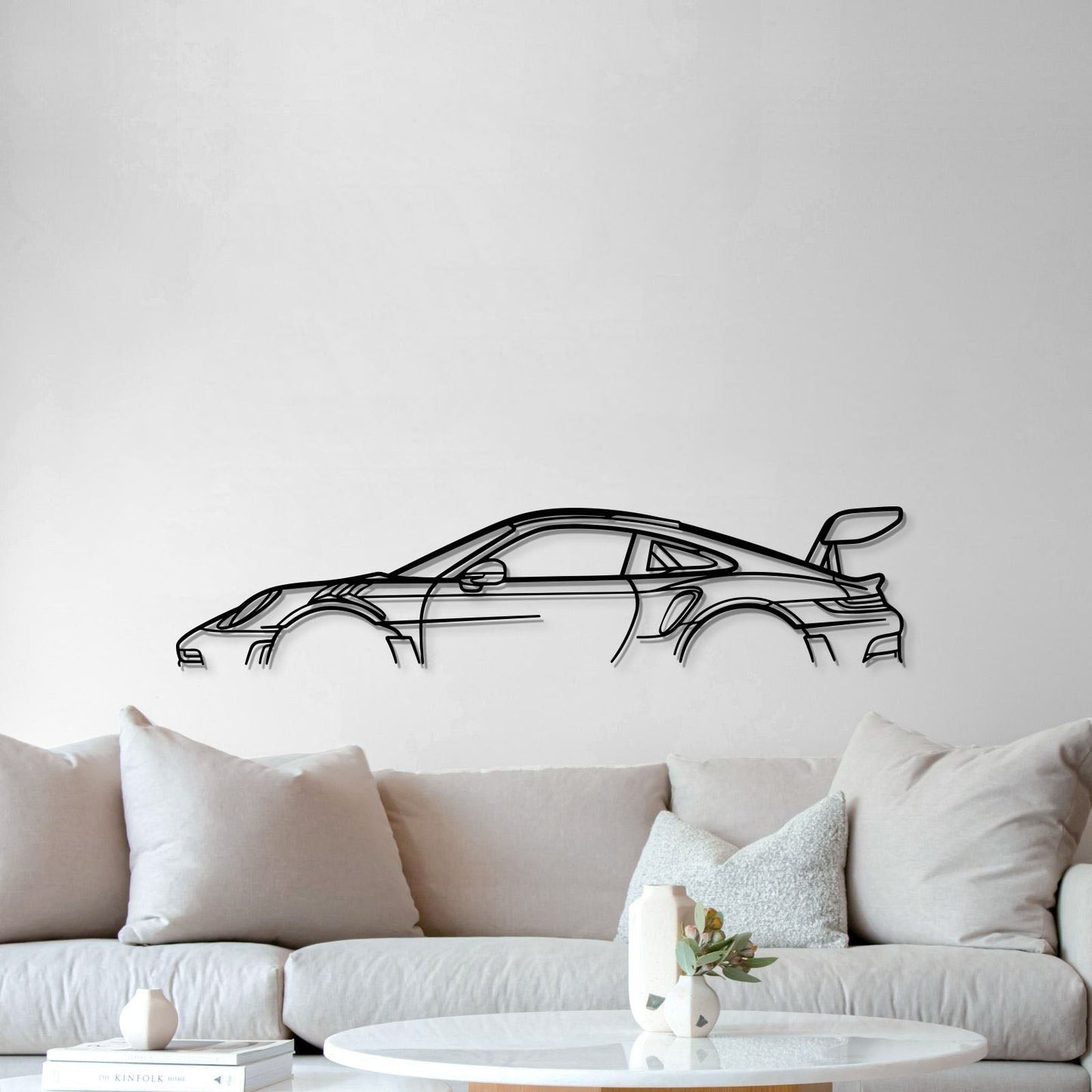 911 GT3 RS Model 992 Metal Car Wall Art - MT0860