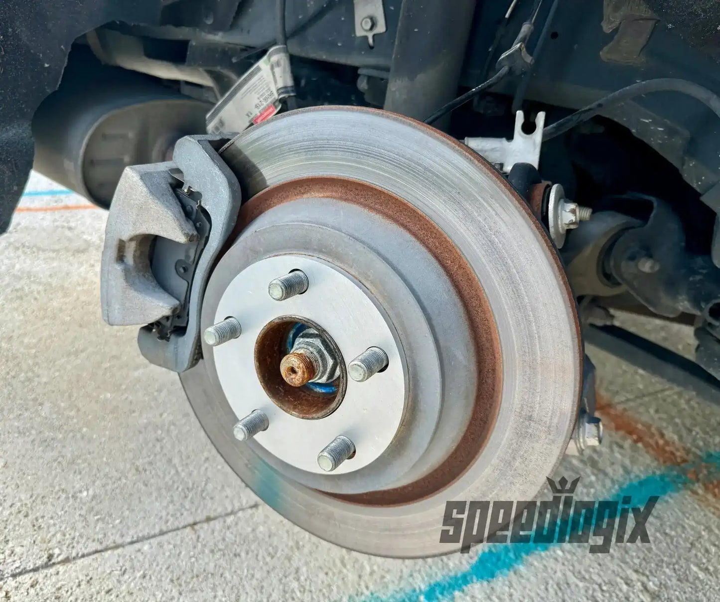Speedlogix 1/4" Billet Wheel Spacers 2015-2025 Mustang