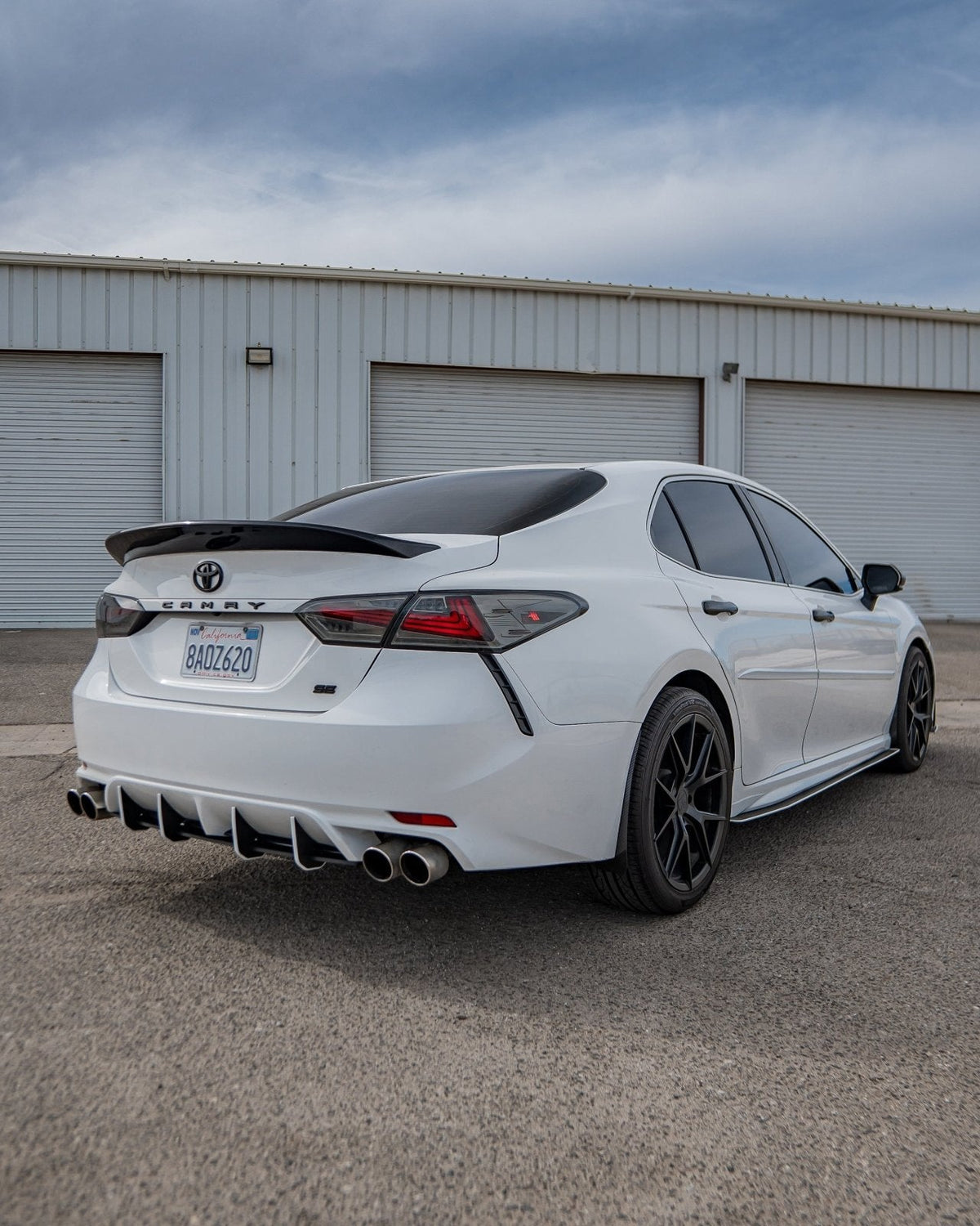 Toyota Camry (2018-2024) SE / XSE HDPE Rear Diffuser + Spats