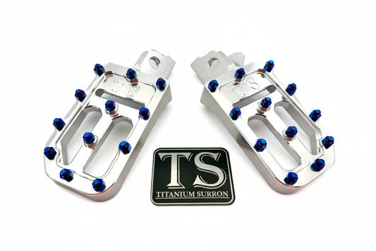 TS Custom Foot Pegs w/ Titanium Grips for Talaria and Altis