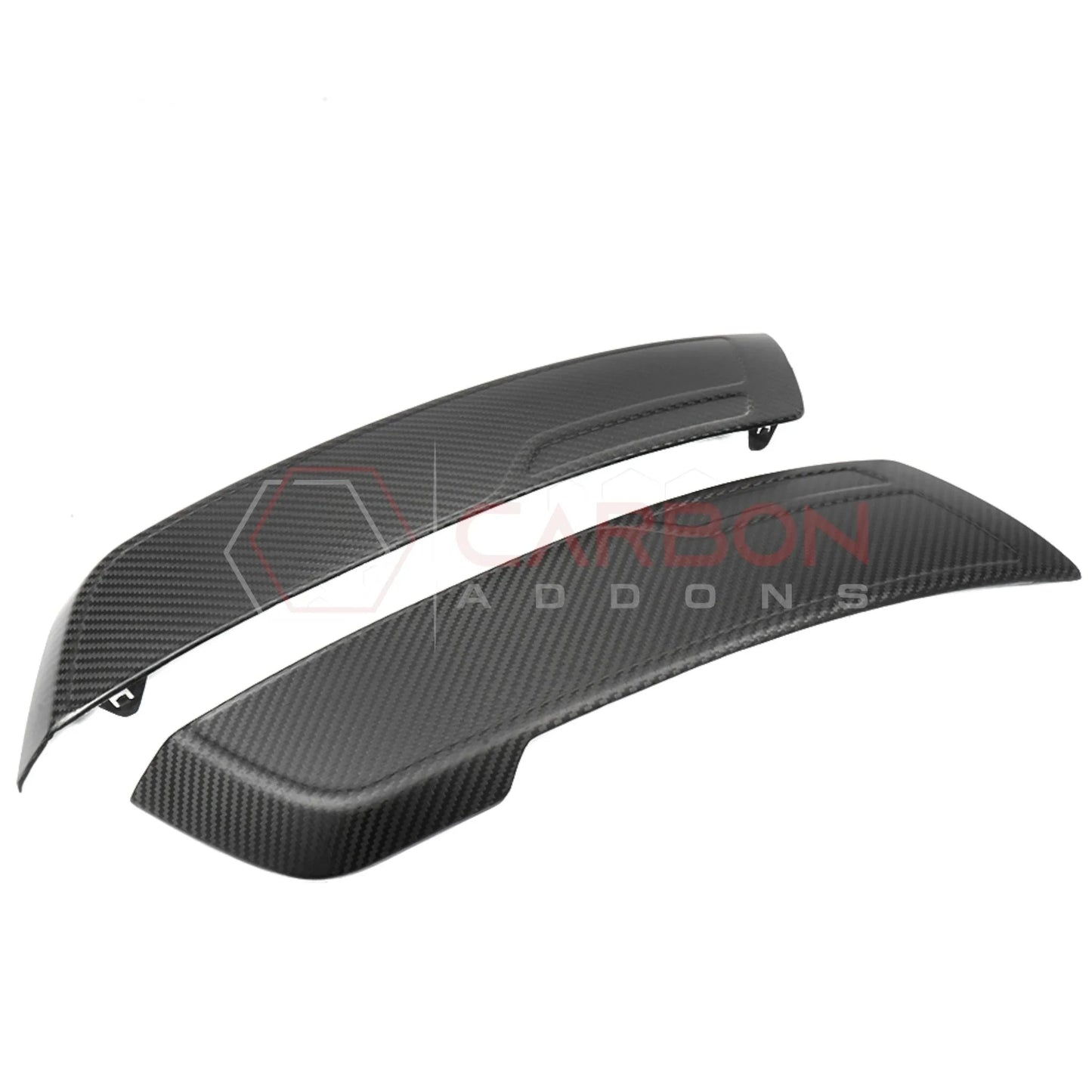 2021–2024 Ford Bronco Raptor Rear Wheel Fender Flare Real Carbon Fiber Trim Insert