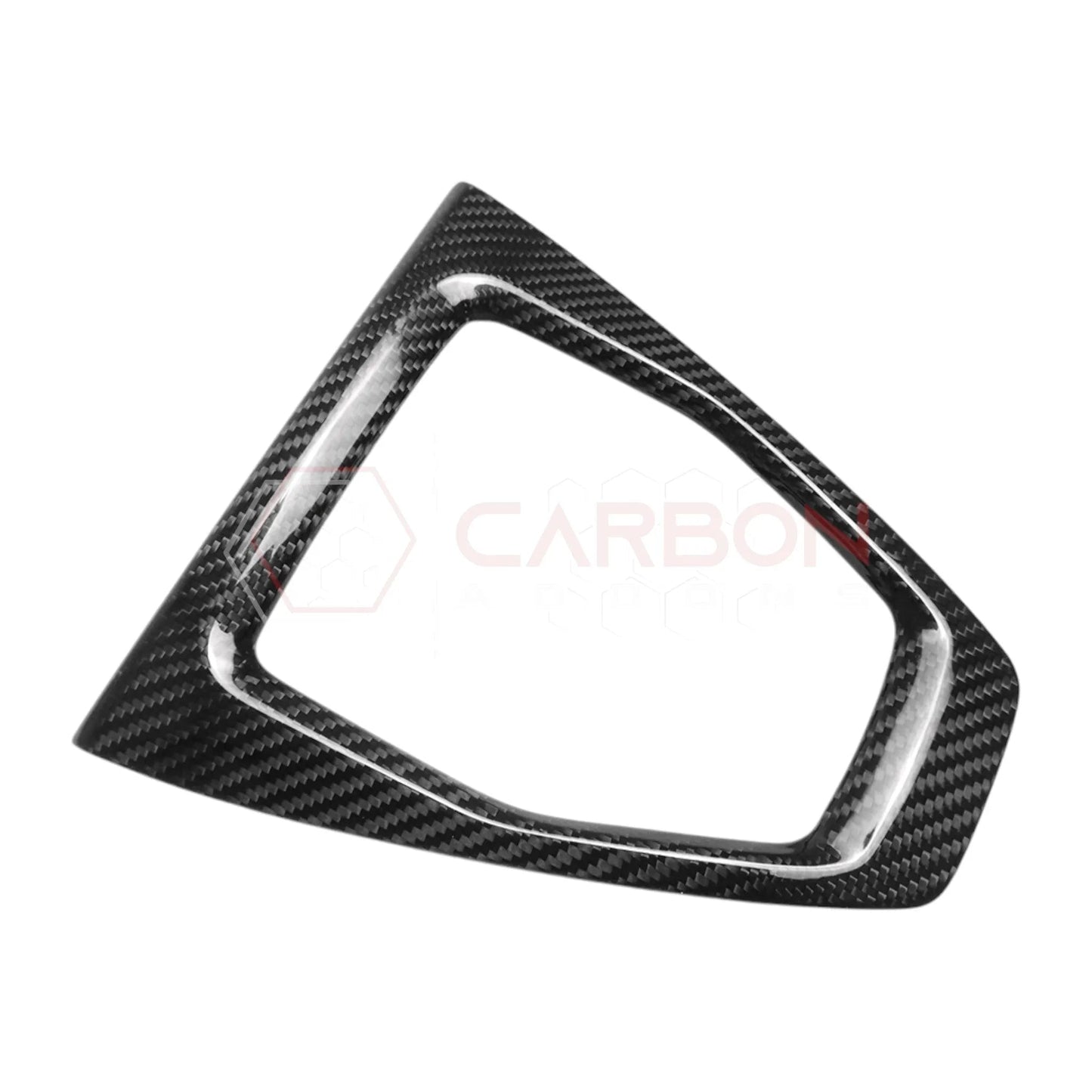 2024+ Mustang Hard Carbon Fiber Gear Shift Trim Cover