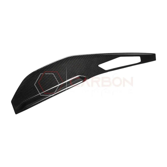 Real Carbon Fiber Dashboard Screen Surround Trim Cover for 2024+ Ford Mustang