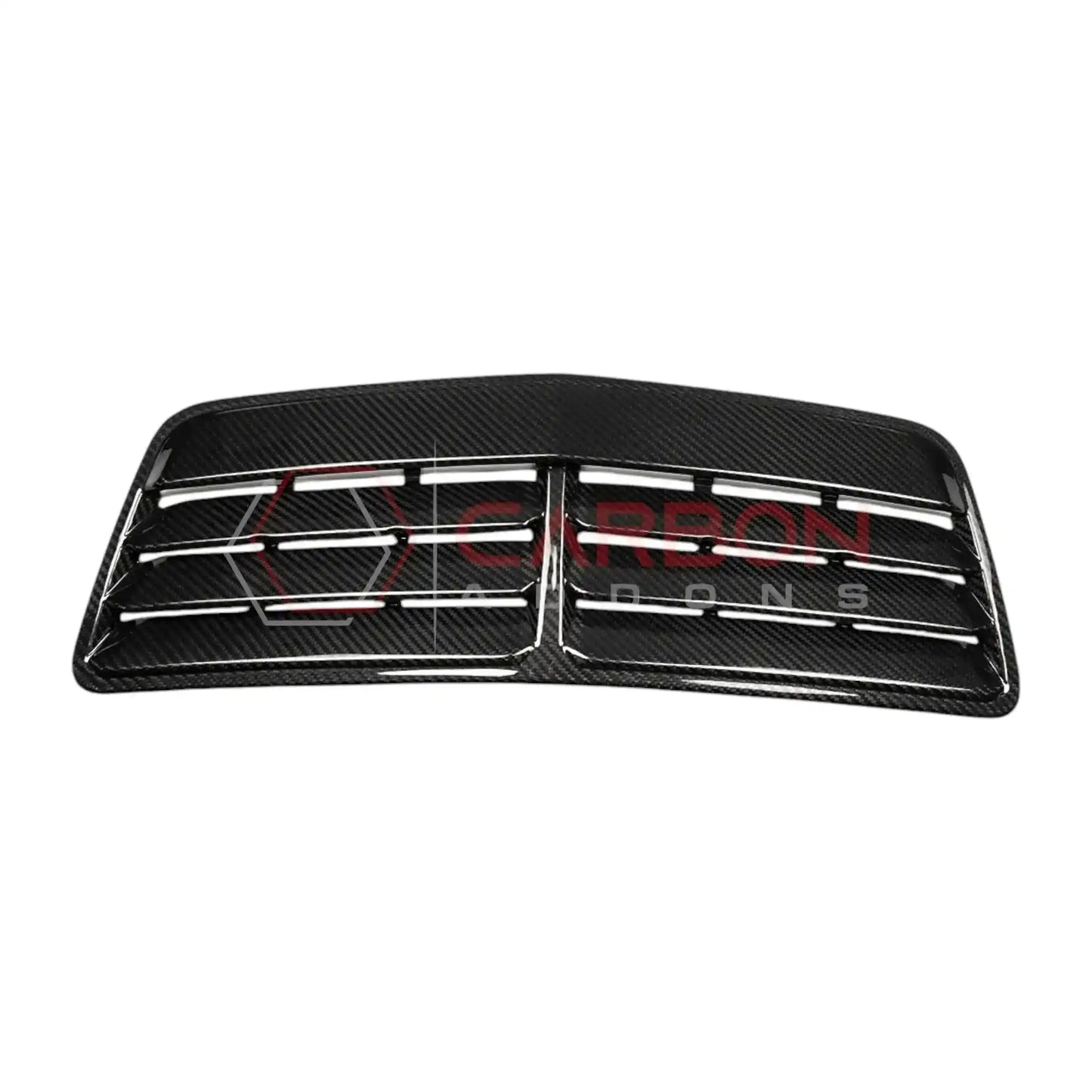 OEM-Style Direct Replacement Carbon Fiber Hood Vent for 2024+ Ford Mustang