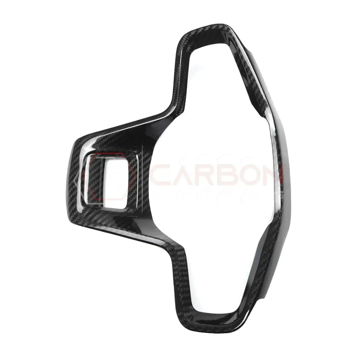 Real Carbon Fiber Steering Wheel Button Trim Cover For 2021+ Bronco