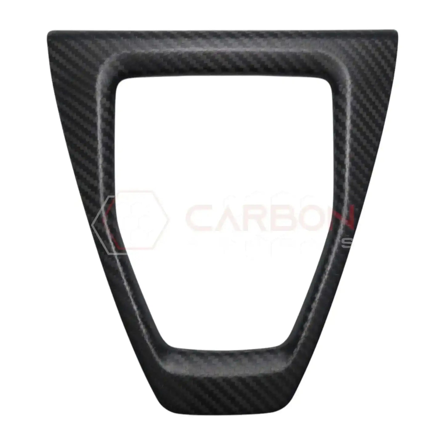 Real Carbon Fiber Gear Shifter Trim Cover for 2024+ Ford Mustang