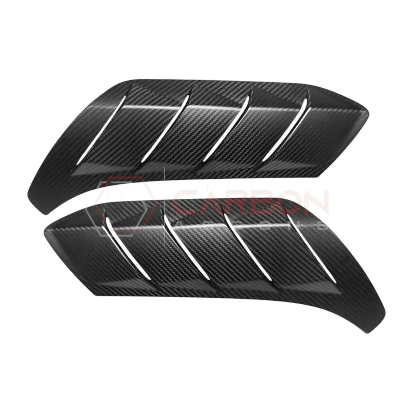 Real Carbon Fiber Fender Vent Trim Covers For 2021+ Bronco Raptor