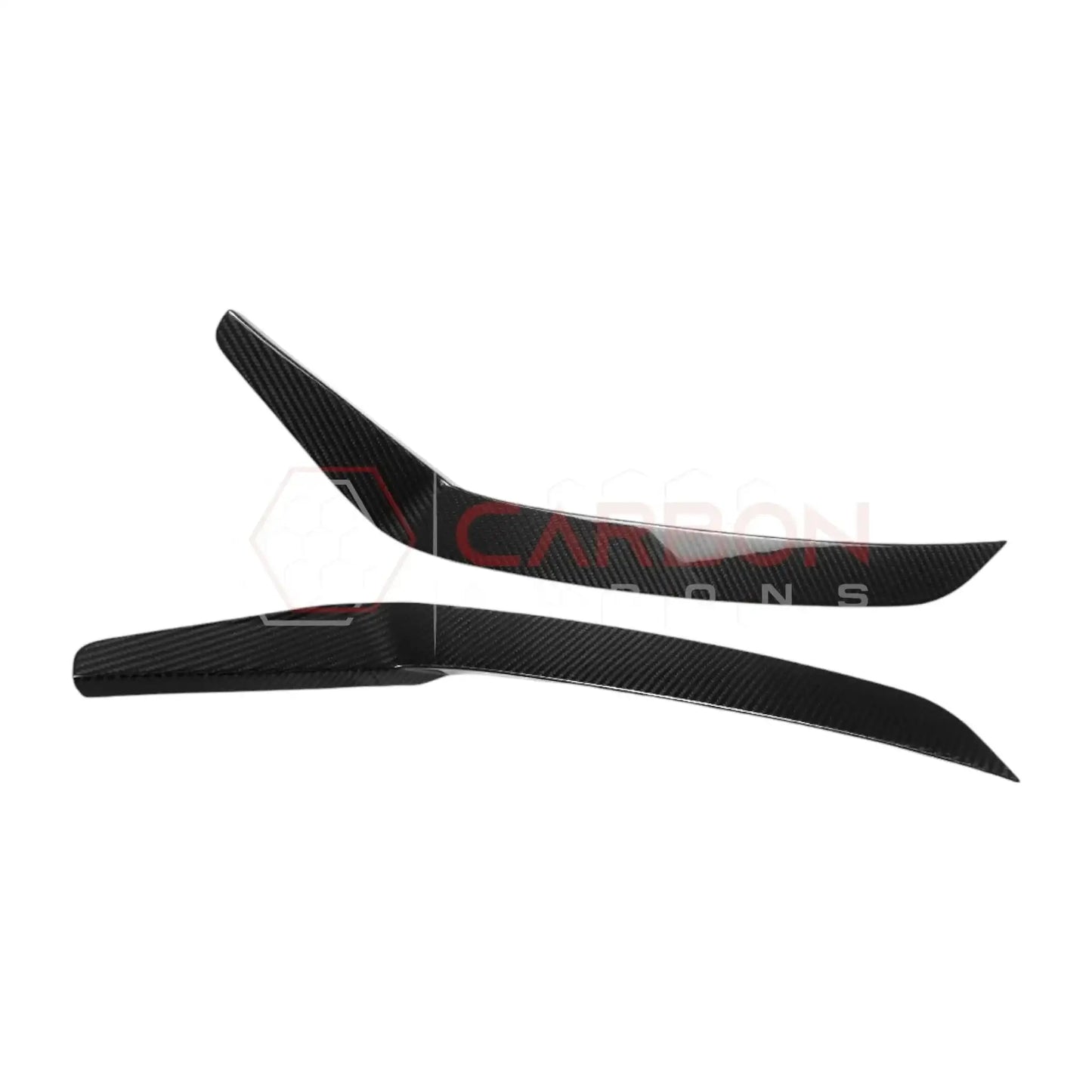 Dark Horse-Style Aero Canards for 2024+ Ford Mustang (Carbon Fiber or ABS)