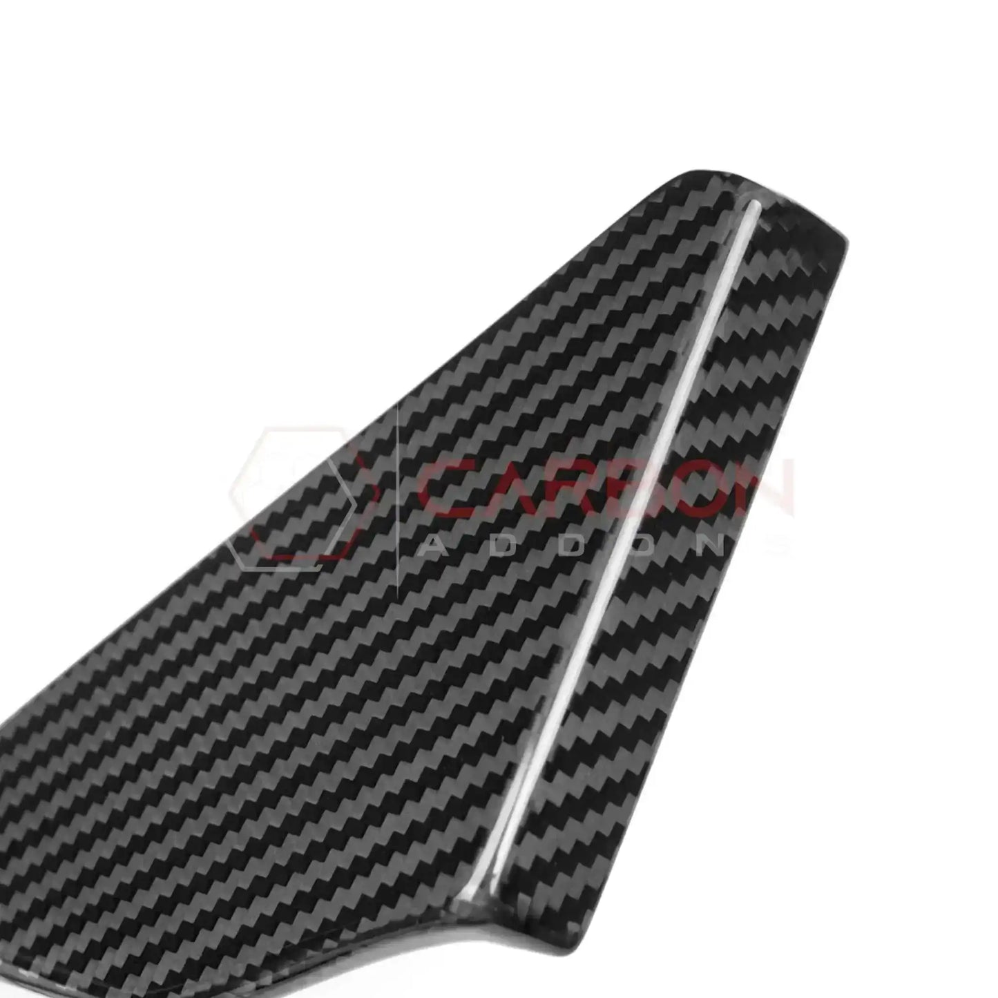 Real Carbon Fiber Rear Door Window Triangle Trim Covers For 2021–2025 Ford Bronco