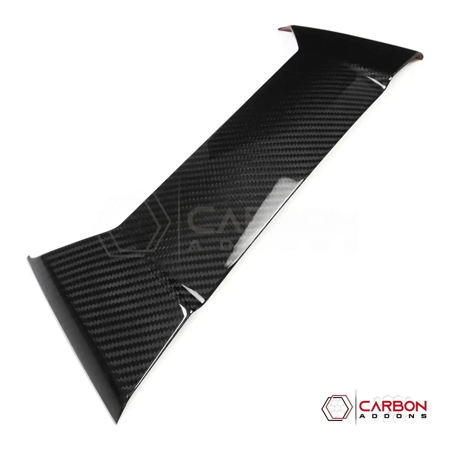 C8 Corvette Real Carbon Fiber Waterfall Speaker Upper Trim Cover | Interior Upgrade (2020–2027)