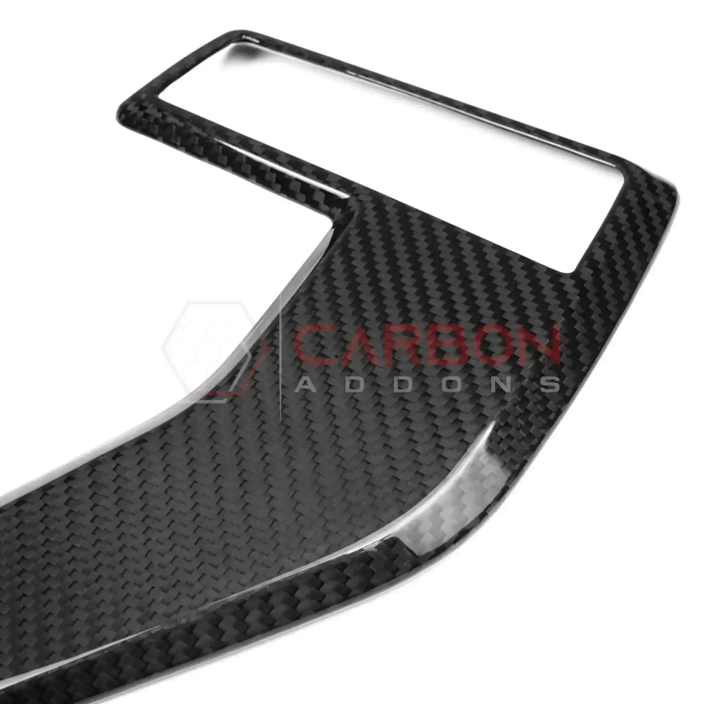 Real Carbon Fiber Fender Vent Emblem Trim Covers for 2021-2024 Ford F-150, F-250 & F-350