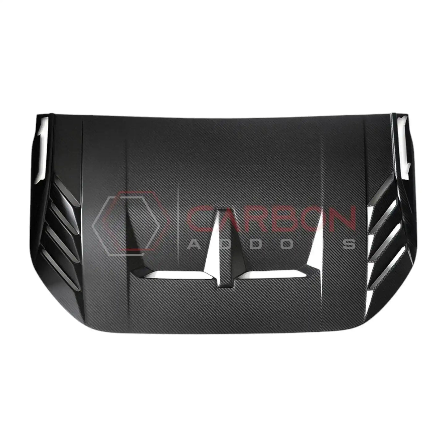 Real Carbon Fiber Hood Vent Trim Cover For 2021+ Bronco Raptor