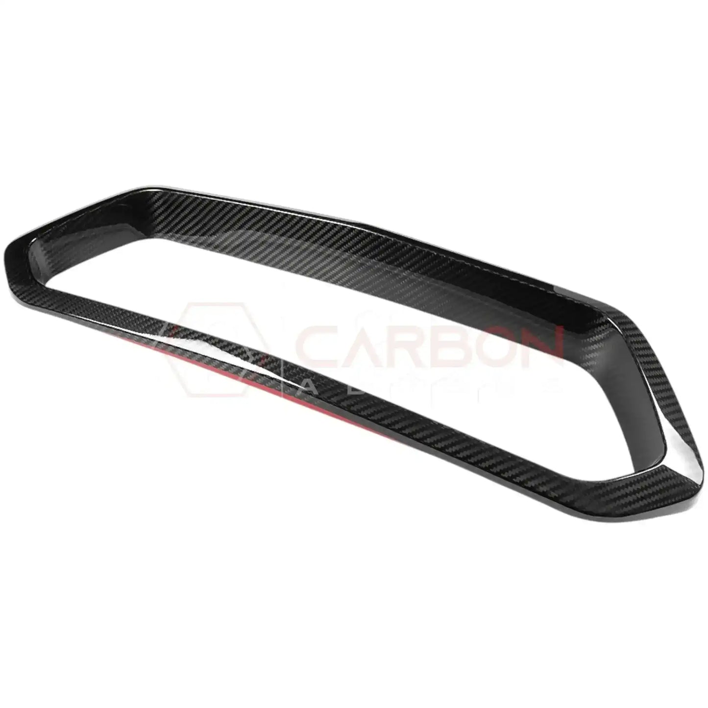 C8 Corvette Z06 / ERay Carbon Fiber Exhaust Tail Pipe Surround Trim Cover