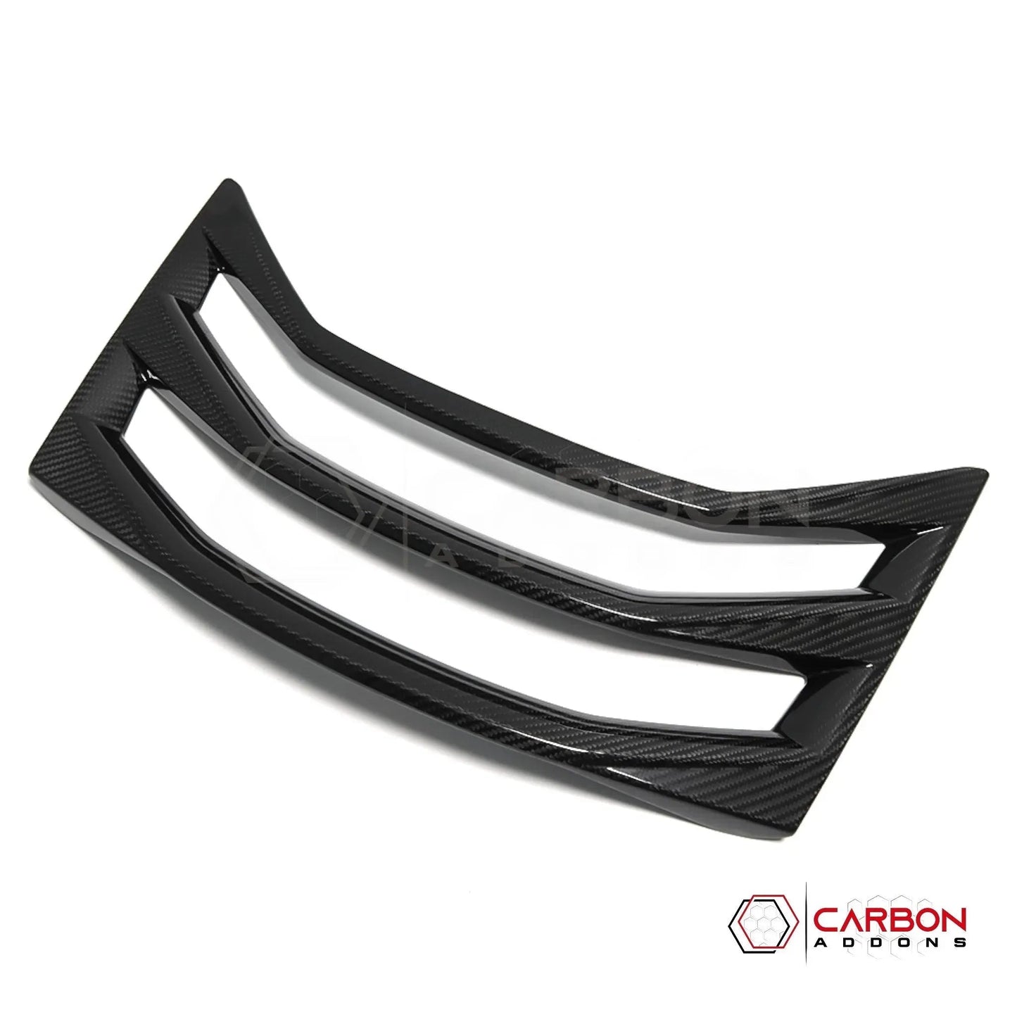 C8 Corvette Convertible Carbon Fiber Rear Hatch Vent Cover | Exterior Upgrade (2020–2026)