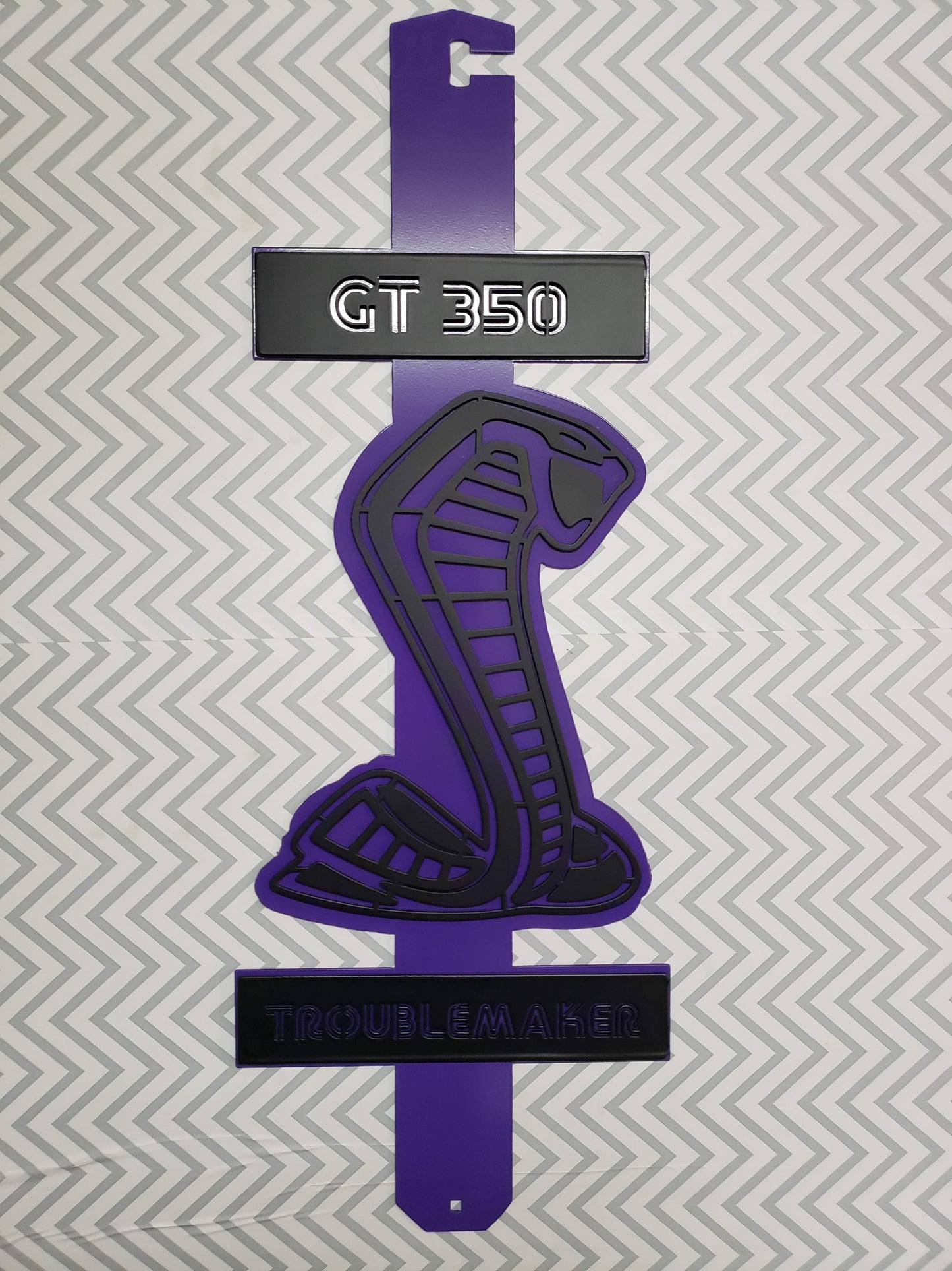 Custom Shelby GT500 Mustang Hood Prop - Martin Metalwork LLC