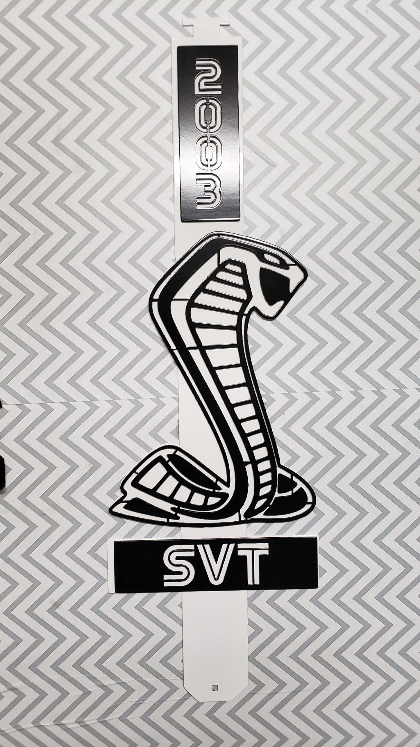 Custom Shelby GT500 Mustang Hood Prop - Martin Metalwork LLC