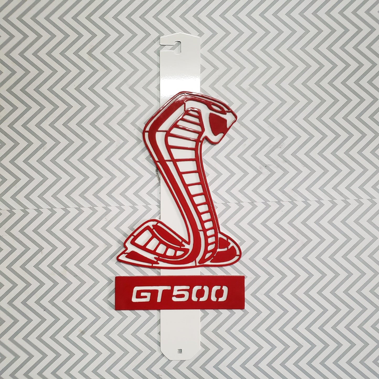 Custom Shelby GT500 Mustang Hood Prop - Martin Metalwork LLC