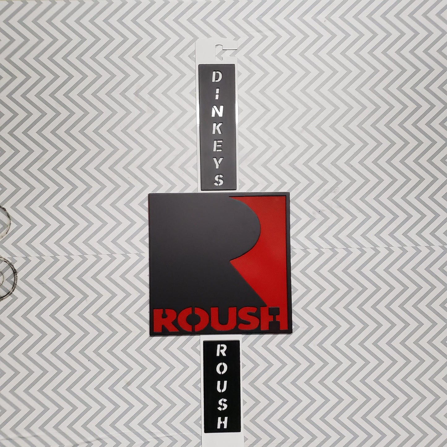 Roush Mustang Custom hood prop - Martin Metalwork LLC