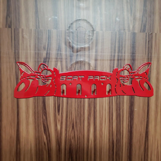 Dodge SRT Scat Pack Keychain Rack - Martin Metalwork LLC