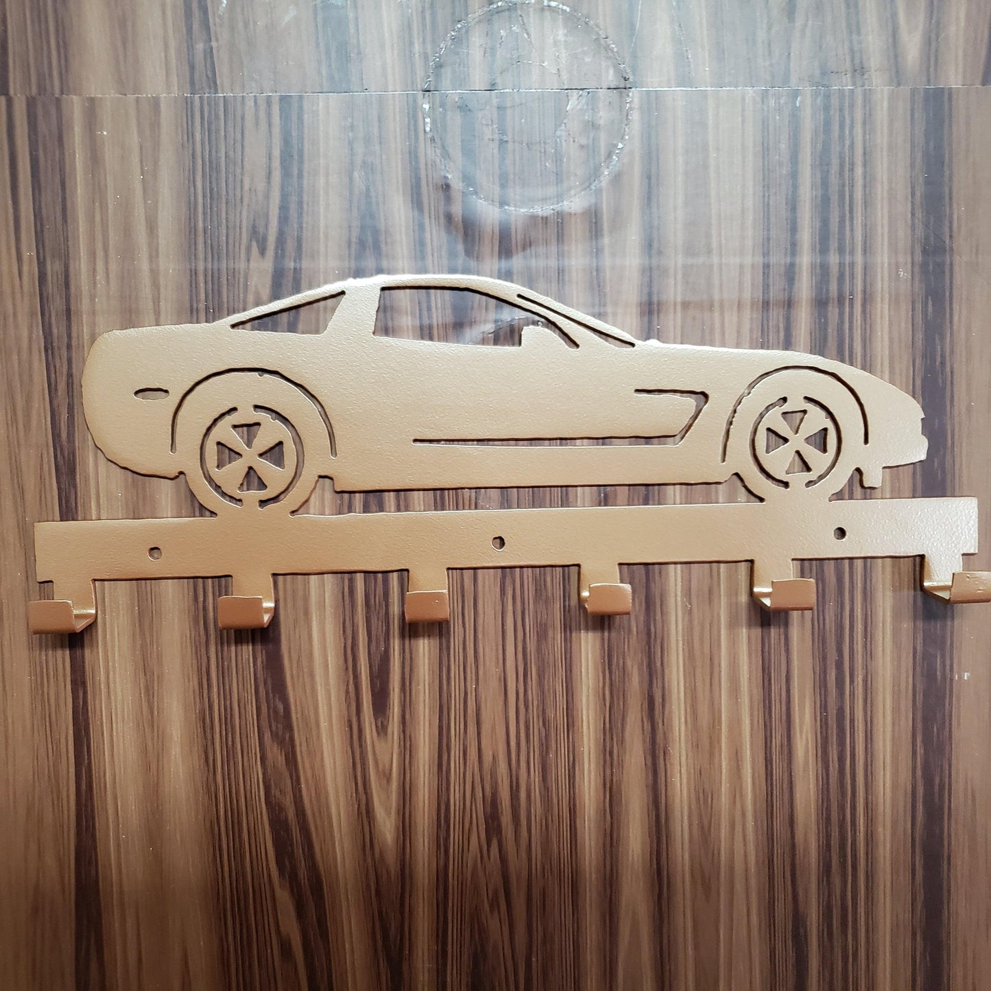 Chevy Corvette Z06 Keychain Rack - Martin Metalwork LLC