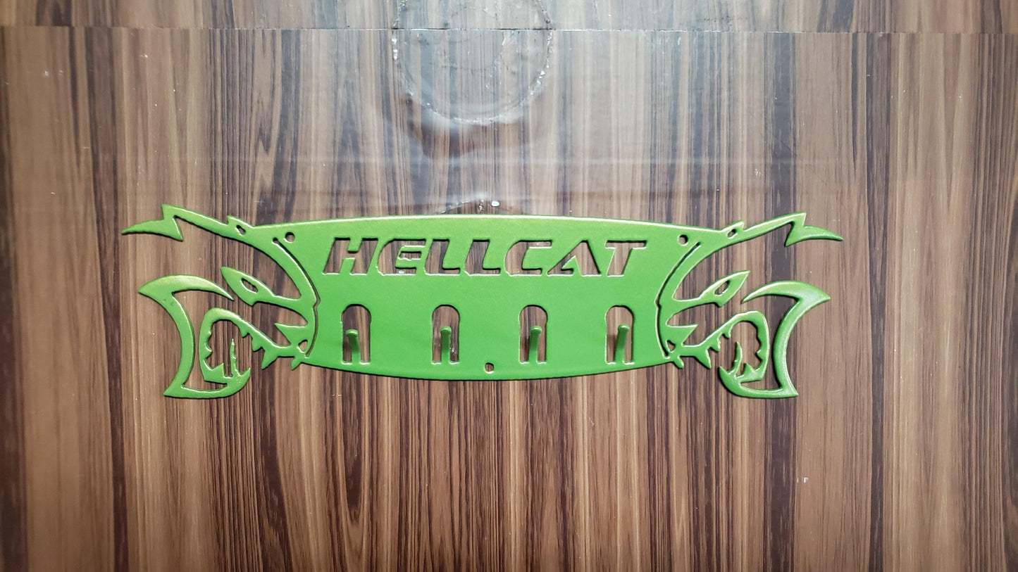 Dodge Hellcat Keychain Rack - Martin Metalwork LLC