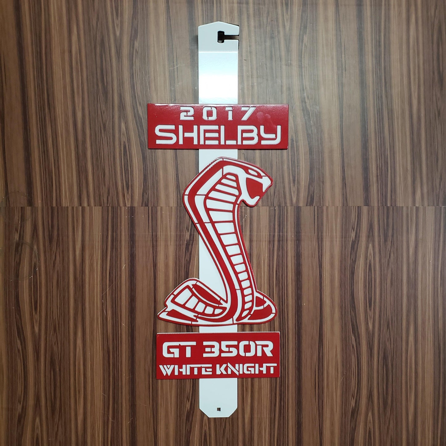 Custom Shelby GT500 Mustang Hood Prop - Martin Metalwork LLC