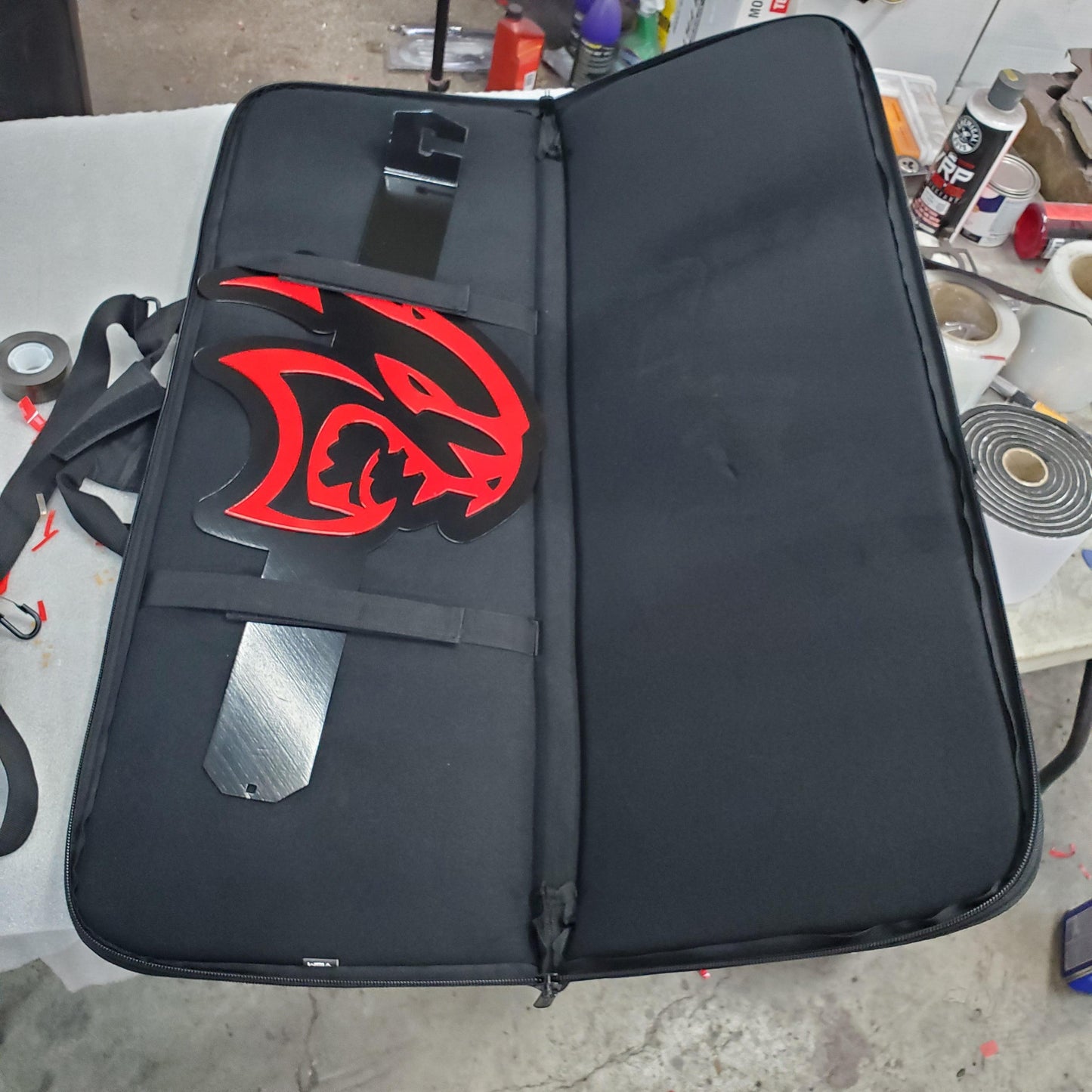 Custom Hood Prop Carrying Bag case - Martin Metalwork LLC