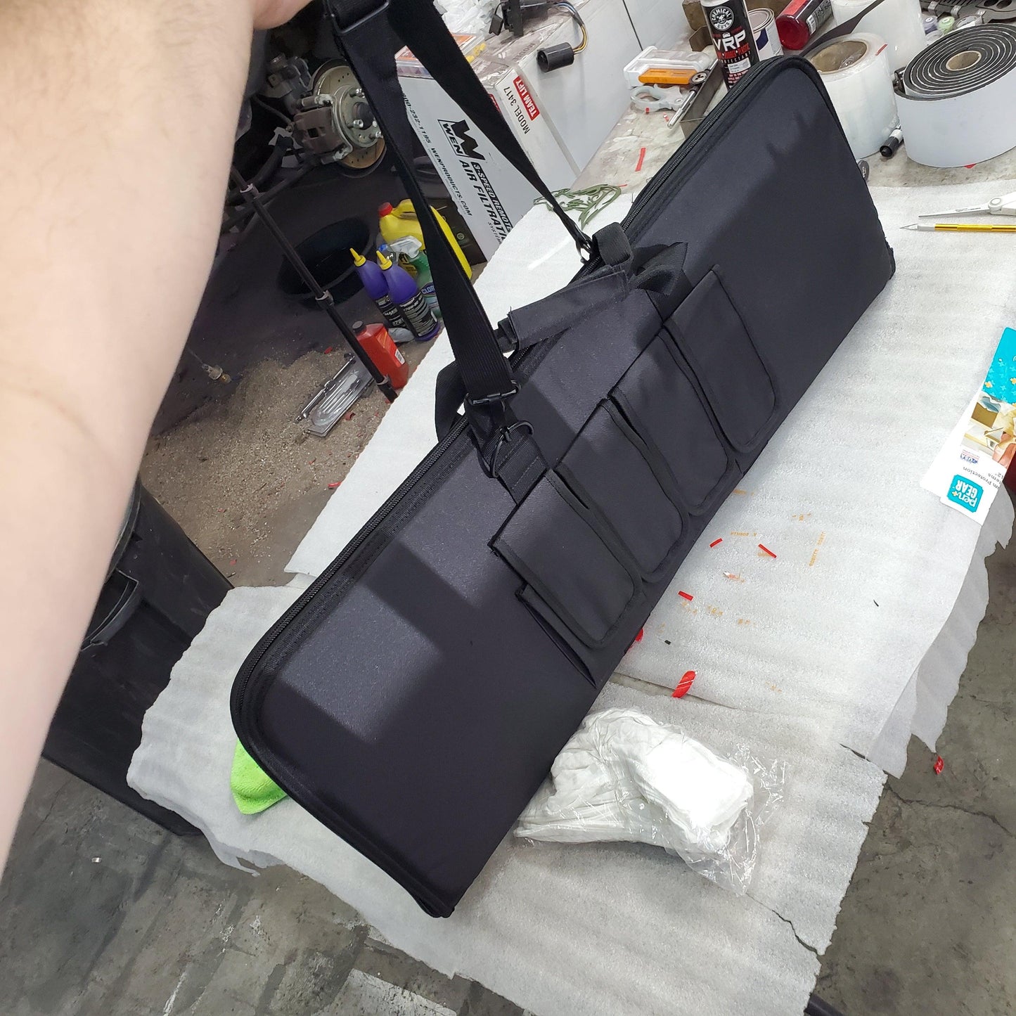 Custom Hood Prop Carrying Bag case - Martin Metalwork LLC