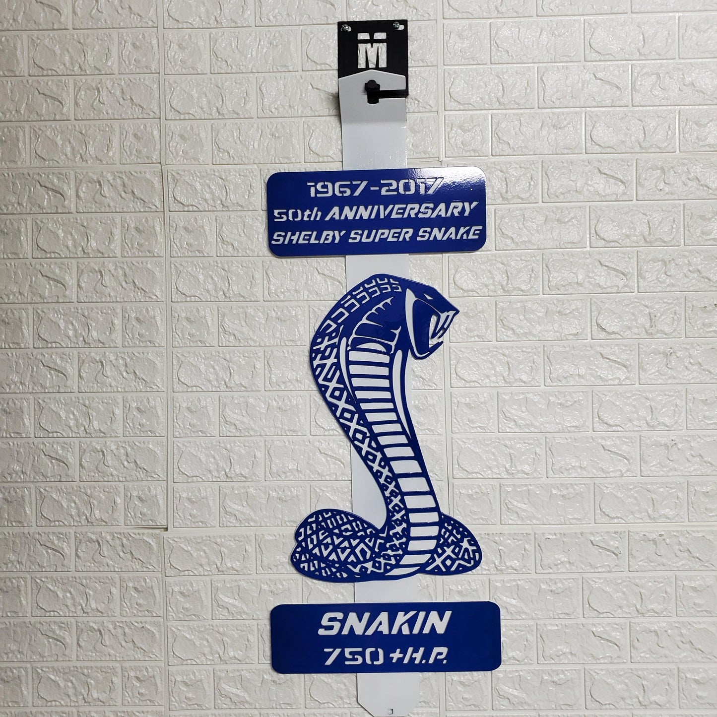 Custom Shelby Mustang super snake Hood Prop - Martin Metalwork LLC