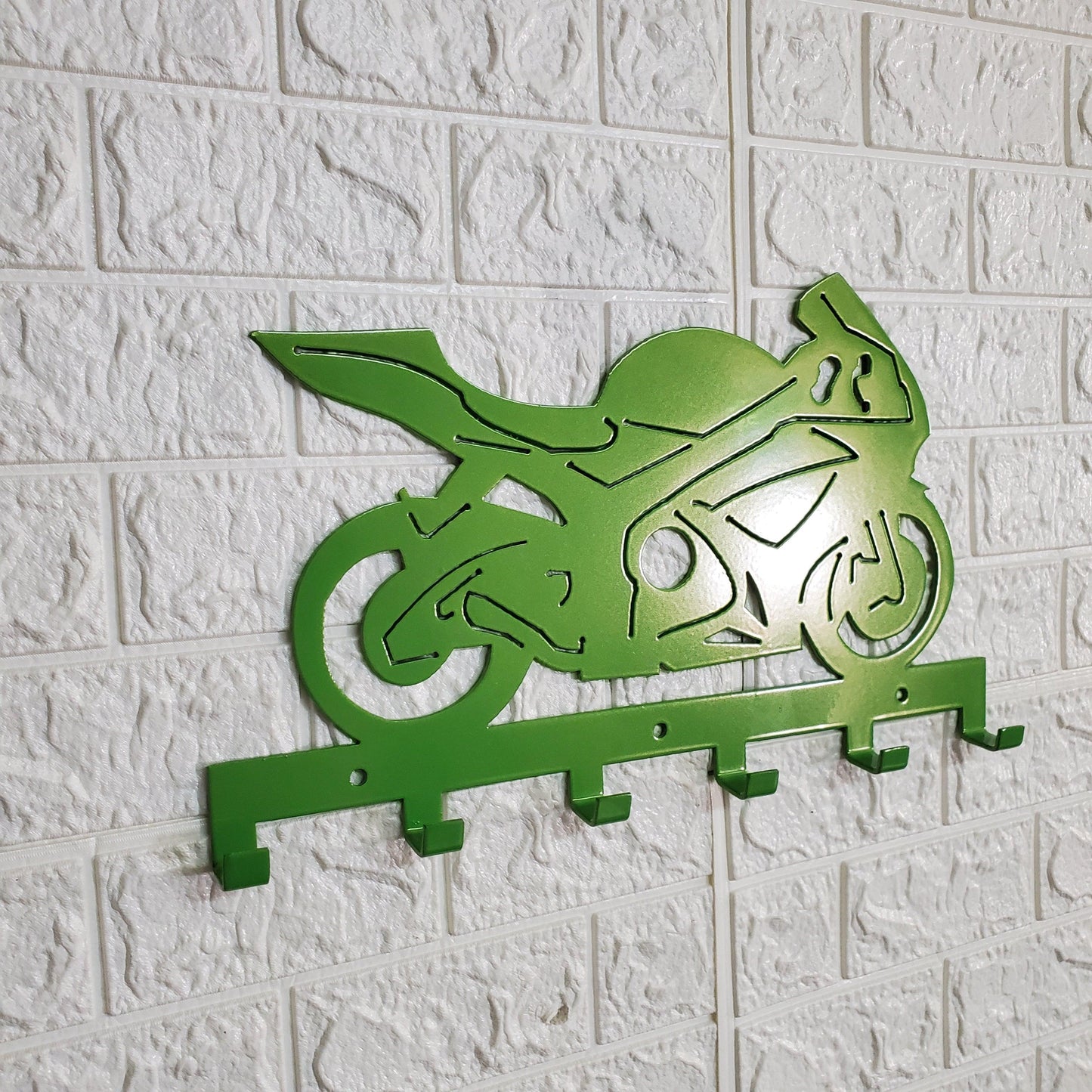 2007 suzuki GSXR Motorcycle Keychain Rack - Martin Metalwork LLC