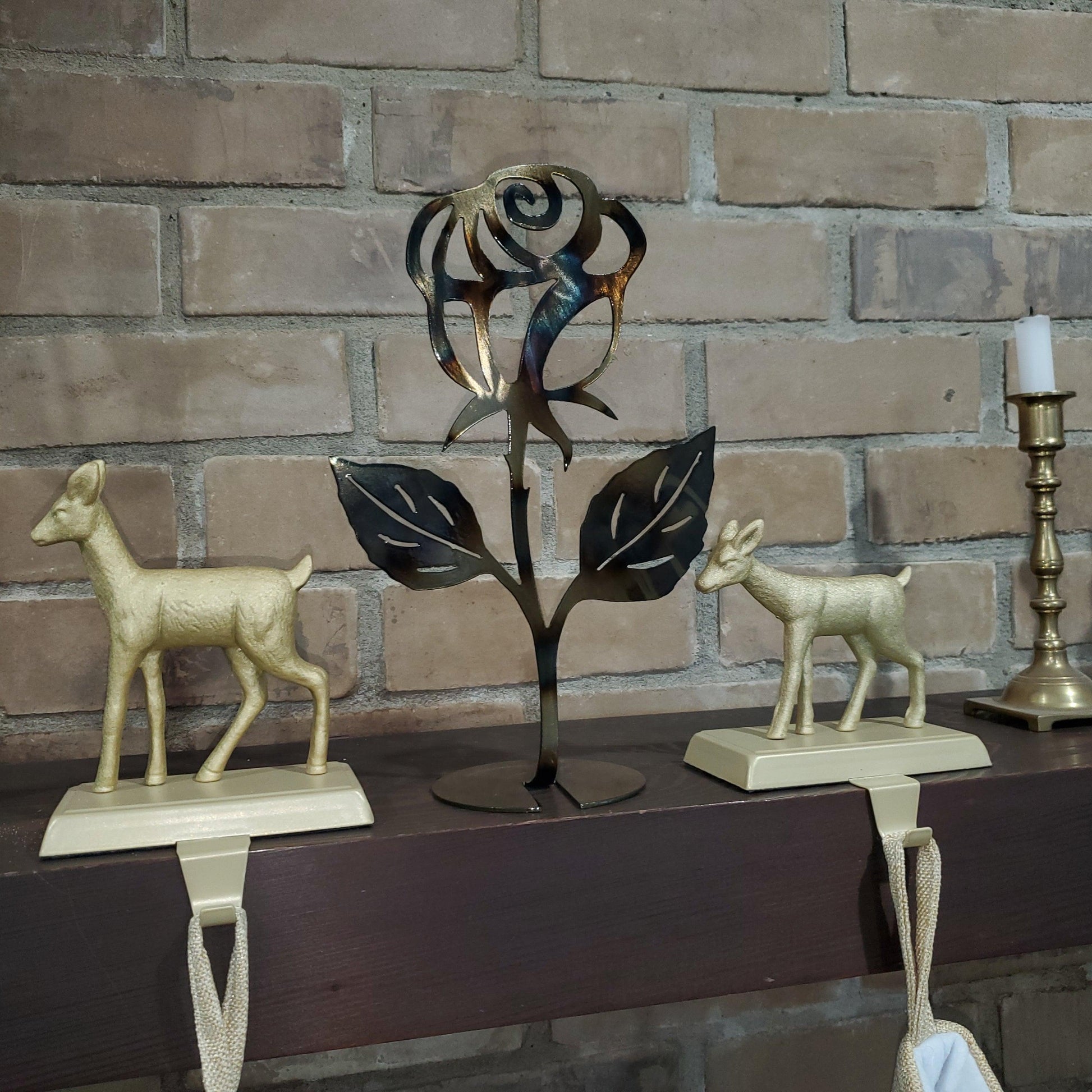Colorful Metal Powder Coated Roses | Indoor Home Décor - Martin Metalwork LLC