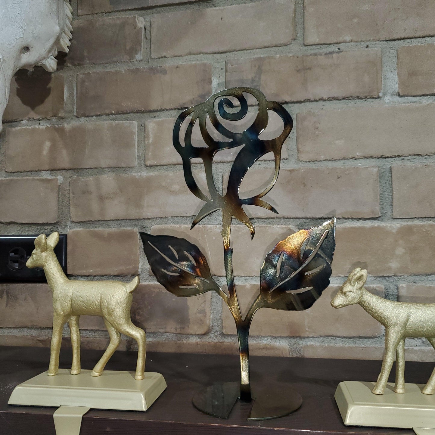 Colorful Metal Powder Coated Roses | Indoor Home Décor - Martin Metalwork LLC