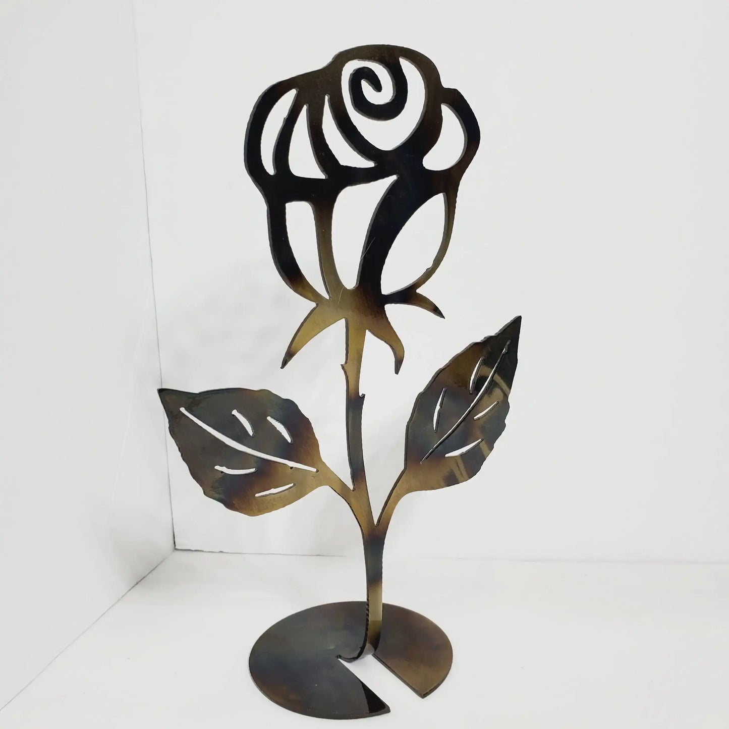 Colorful Metal Powder Coated Roses | Indoor Home Décor - Martin Metalwork LLC