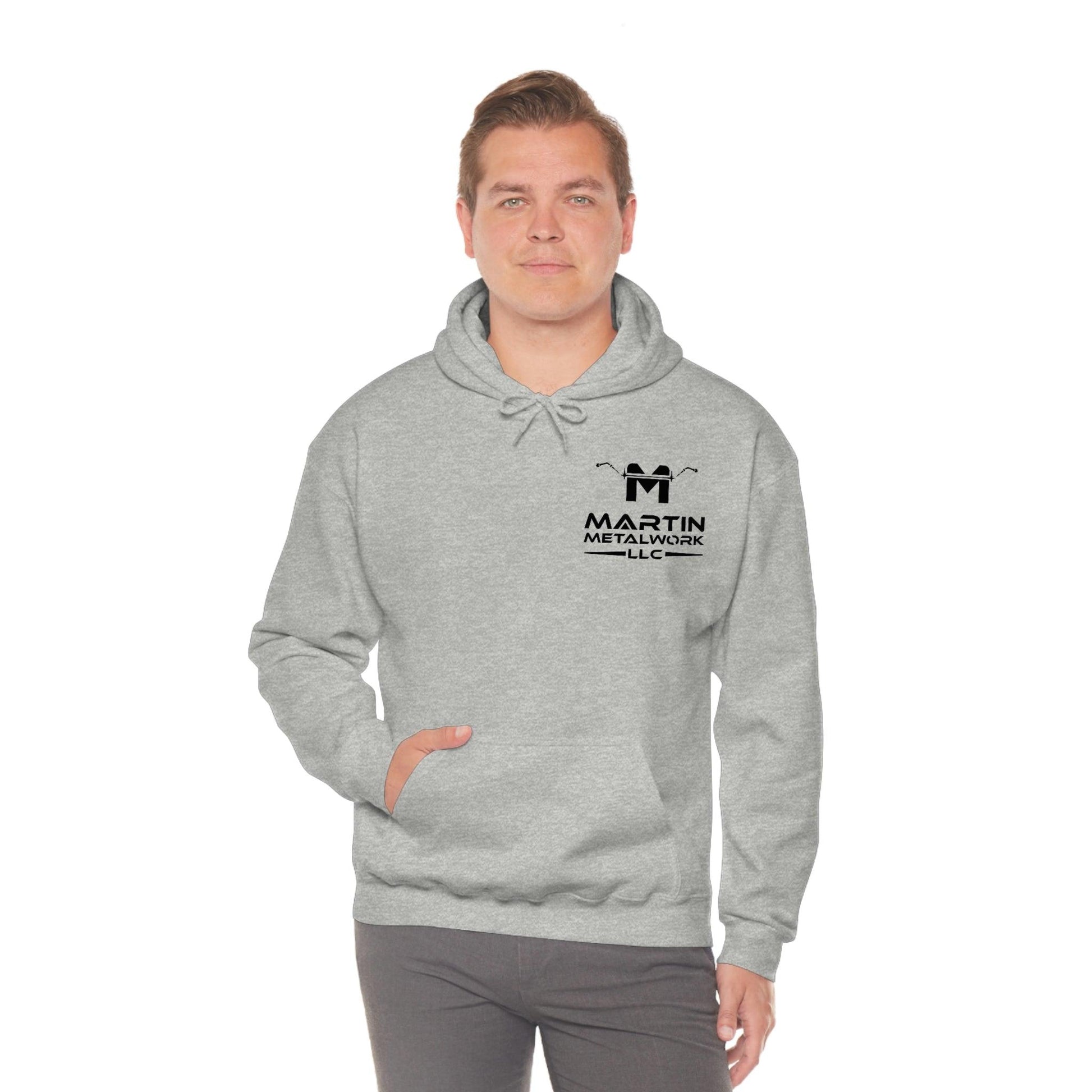 Martin metalwork Hooded Sweatshirt - Martin Metalwork LLC