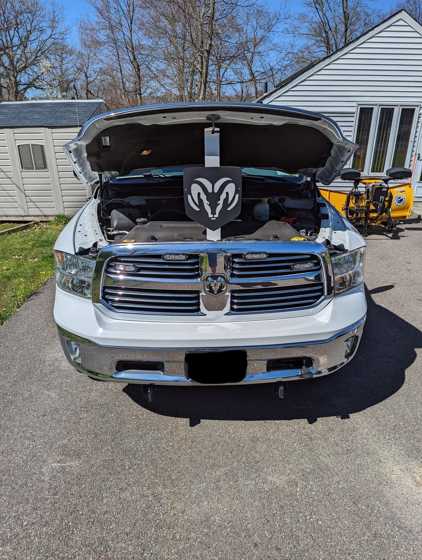 Dodge ram hood prop - Martin Metalwork LLC