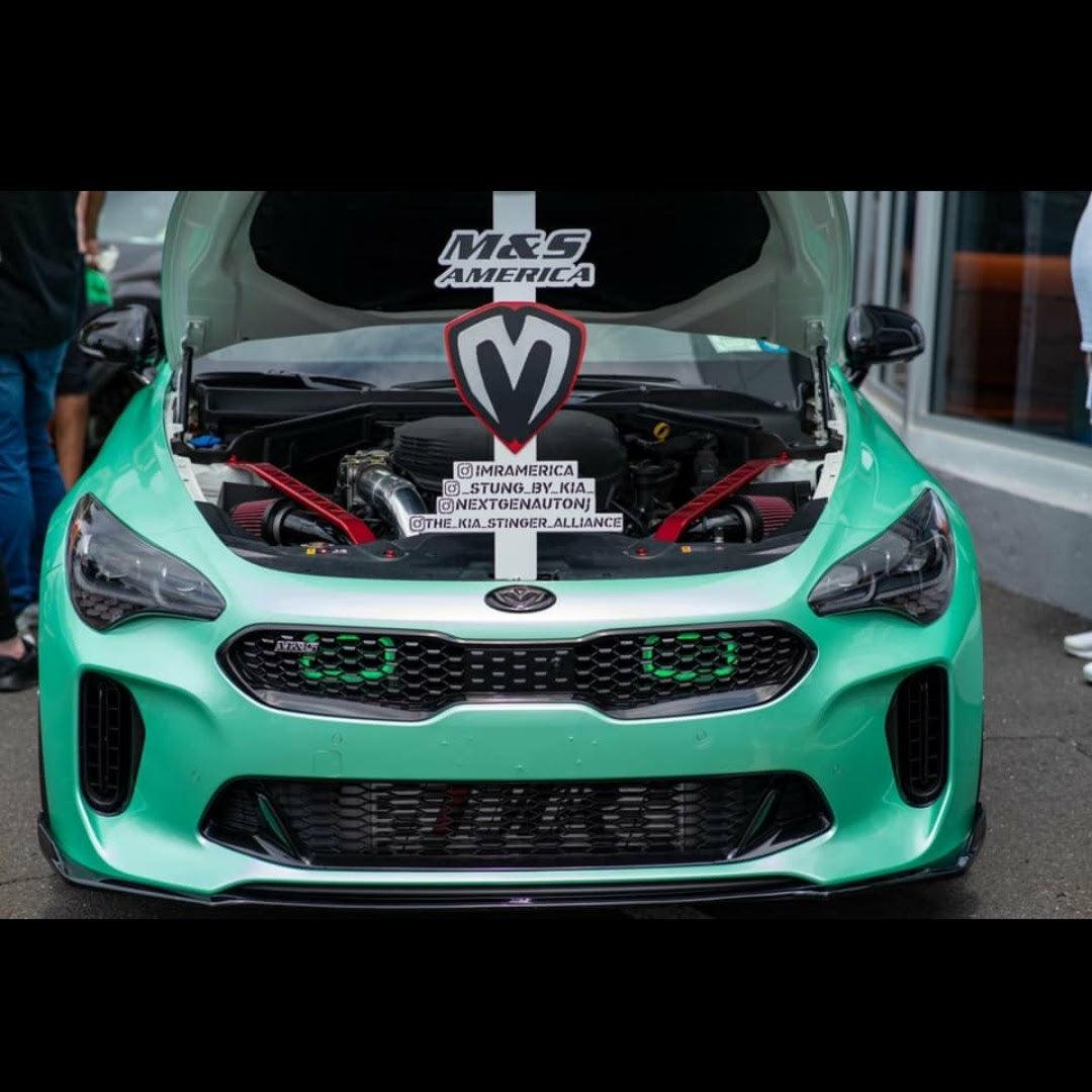 Custom Car Shows Hood Props - Martin Metalwork LLC