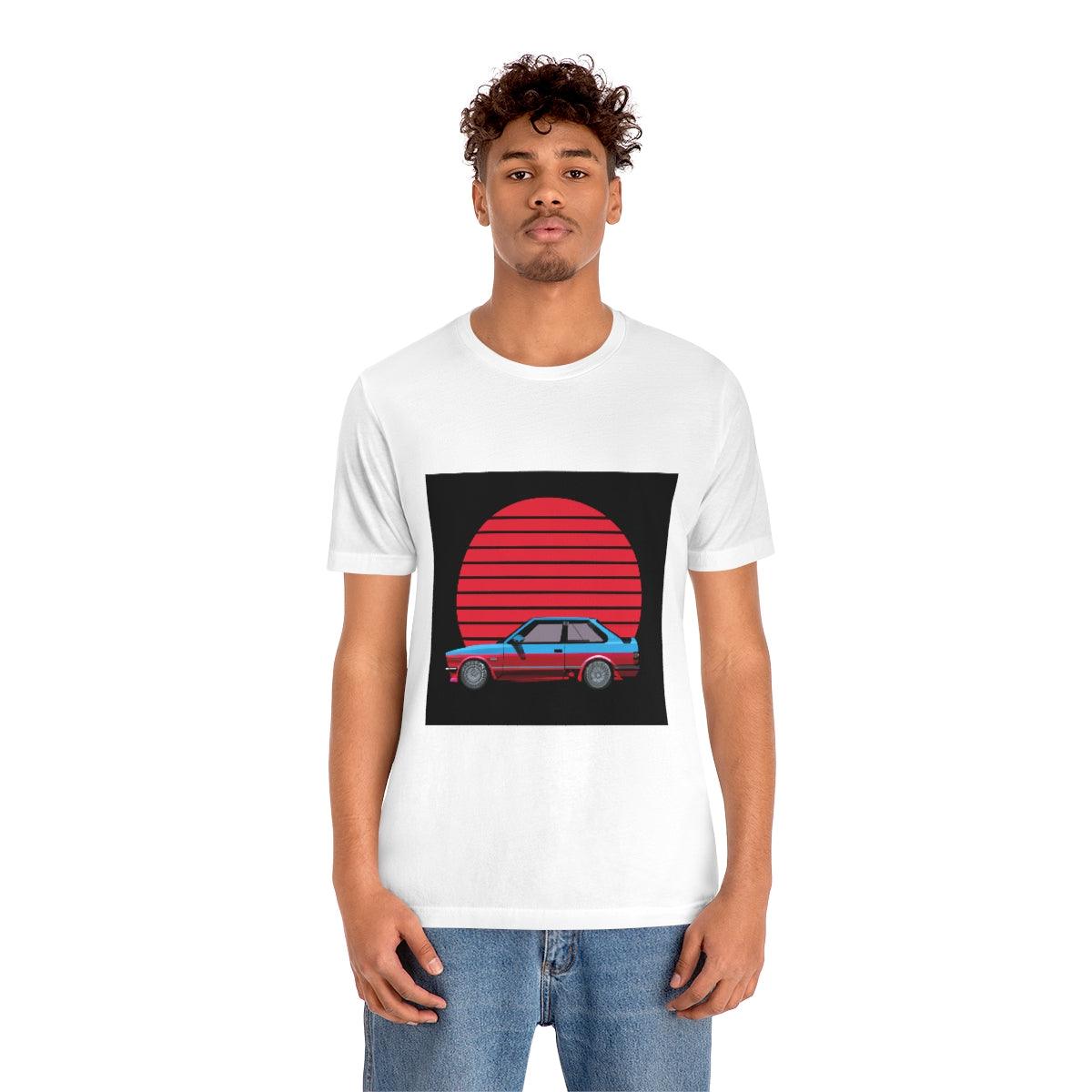 vintage style e30 2 door tshirt - Martin Metalwork LLC