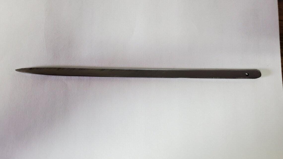 Broom making Needle, single point needle Bodkin Needle, Nalbinding Needle, Nålbinding Needle, Naalbinding Needle, - Martin Metalwork LLC
